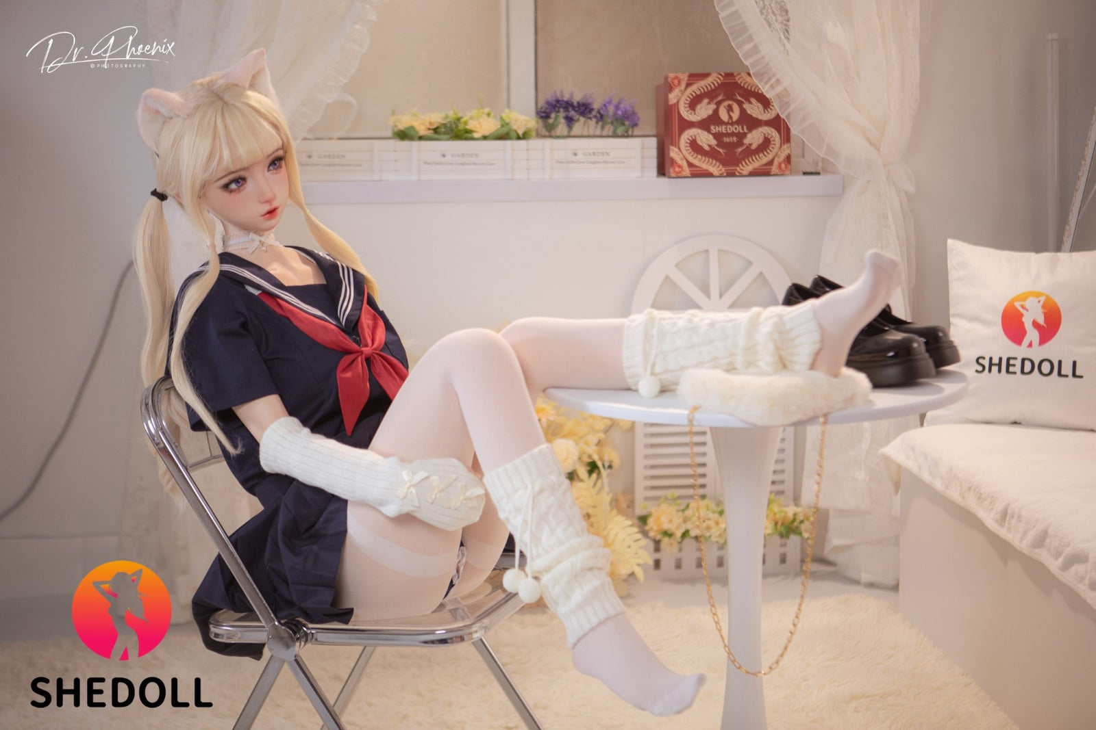 Cece sexdukke (SHEDOLL 148 cm D-cup #SH166 2.0 silikon)