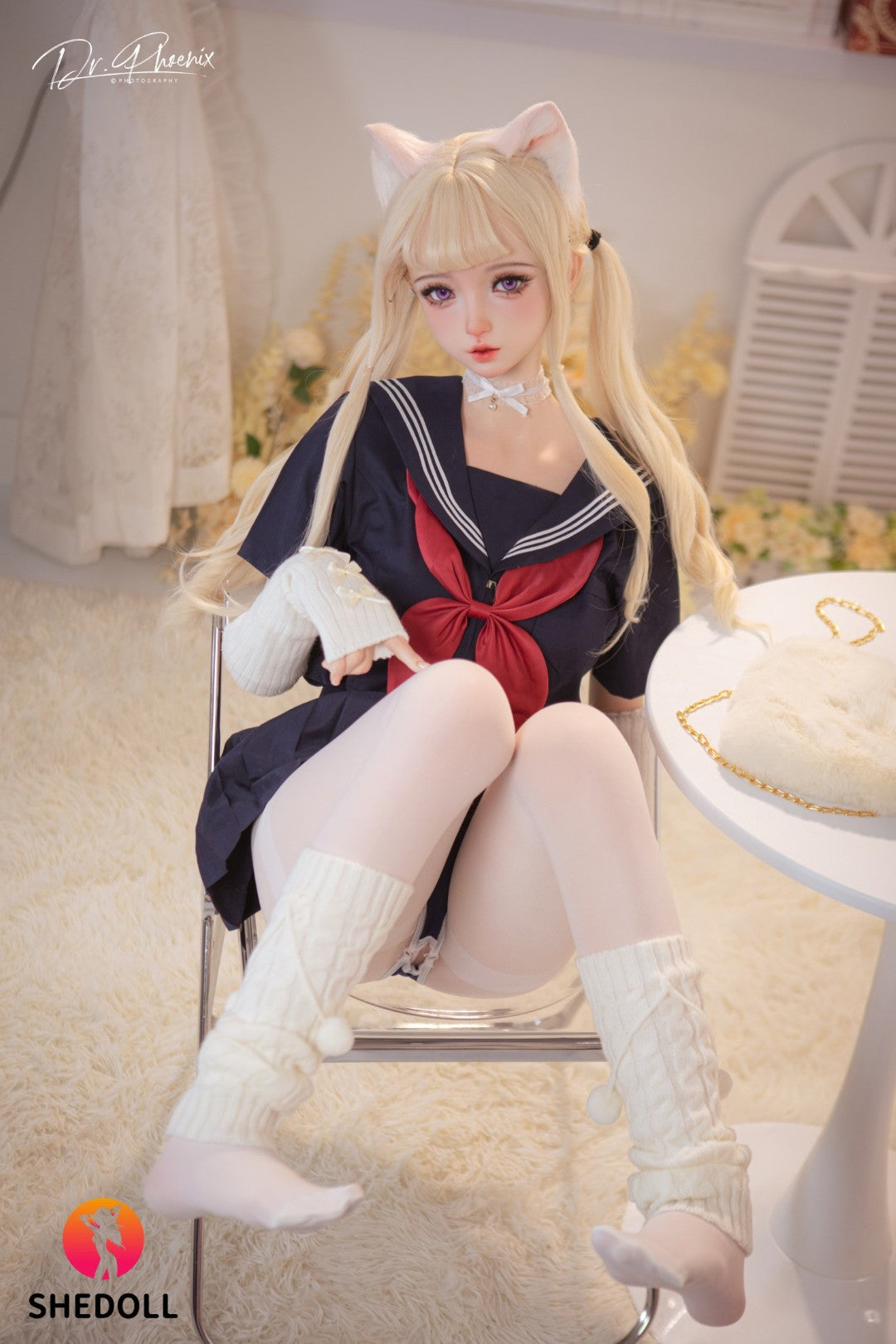 Cece sexdukke (SHEDOLL 148 cm D-cup #SH166 2.0 silikon)