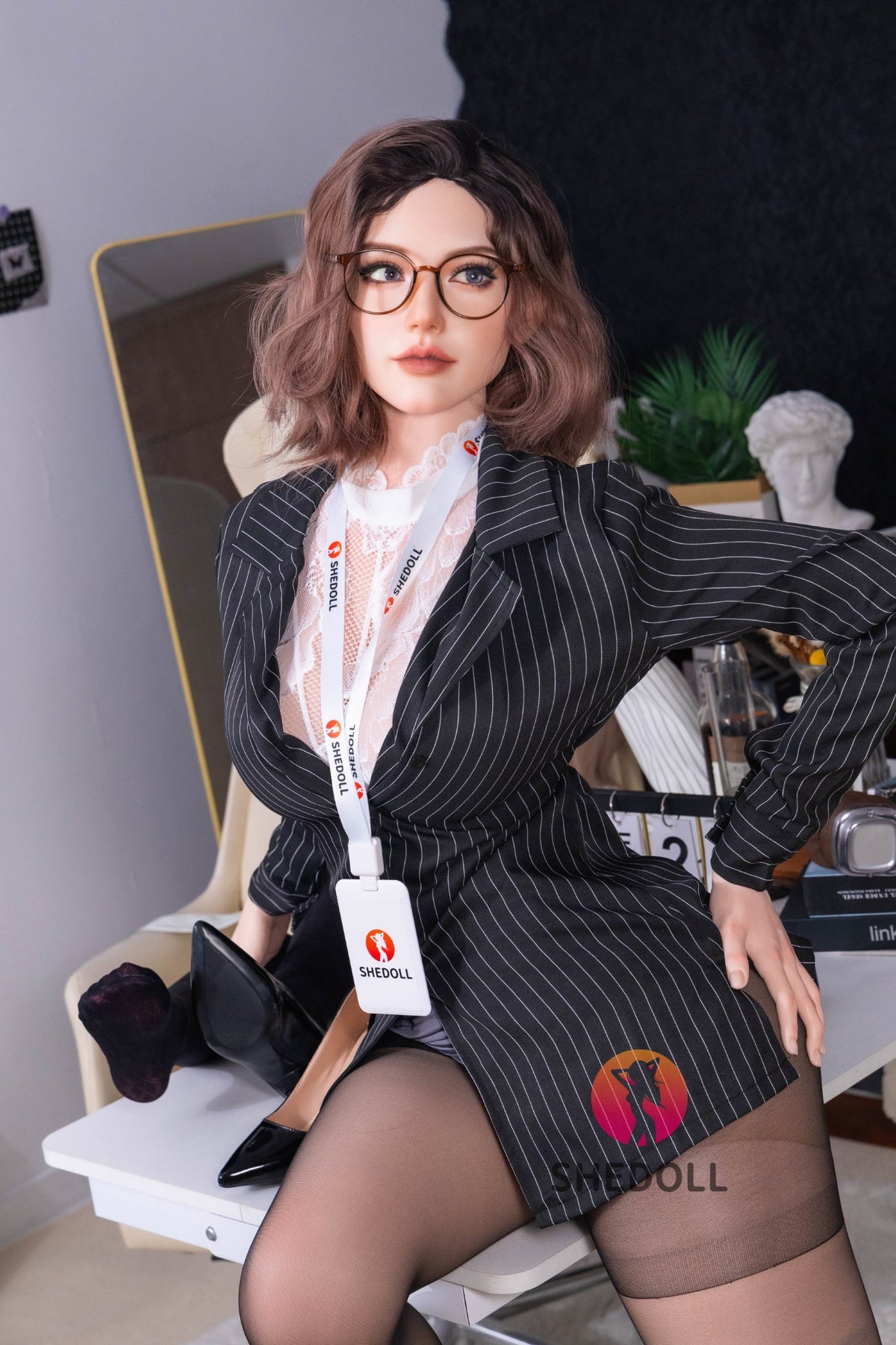 Snakke sexdukke (SHEDOLL 170 cm E-cup #SH172 Silikon)