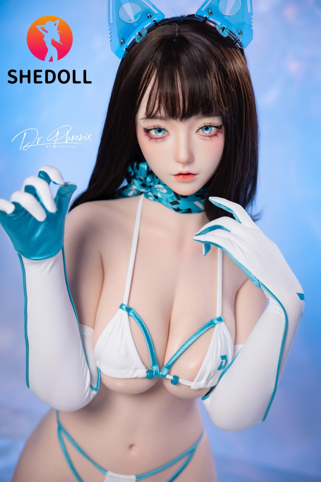 Jasmine sexdukke (SHEDOLL 168 cm D-cup #SH179 2.0 silikon)