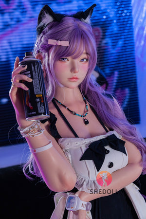 Jasmine sexdukke (SHEDOLL 168cm d-cup #SH180 2.0 silikon)