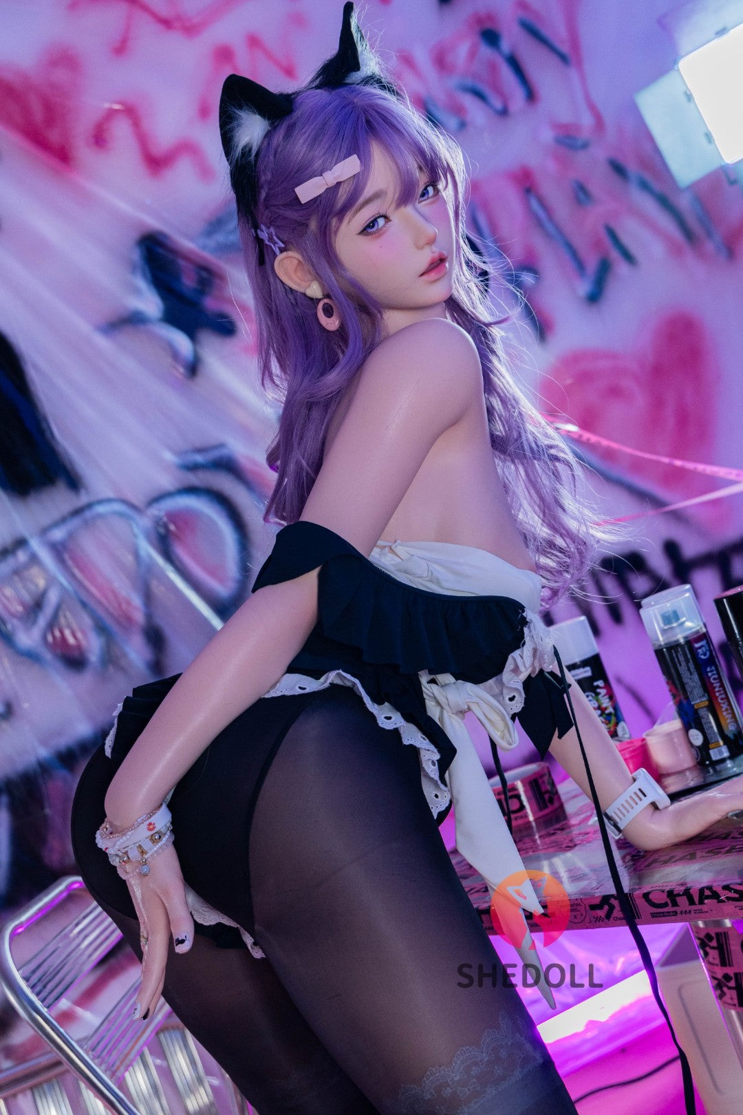 Jasmine sexdukke (SHEDOLL 168 cm D-cup #SH180 2.0 silikon)