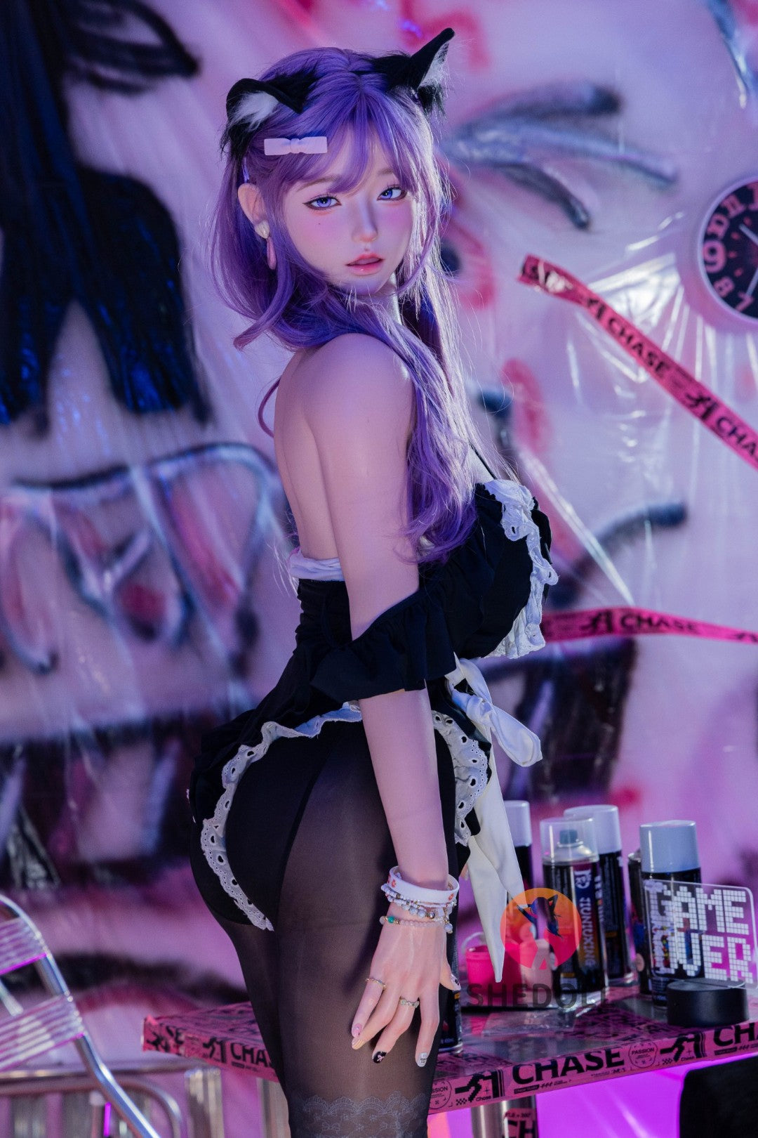 Jasmine sexdukke (SHEDOLL 168 cm D-cup #SH180 2.0 silikon)