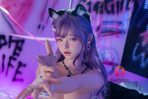 Jasmine sexdukke (SHEDOLL 168cm d-cup #SH180 2.0 silikon)