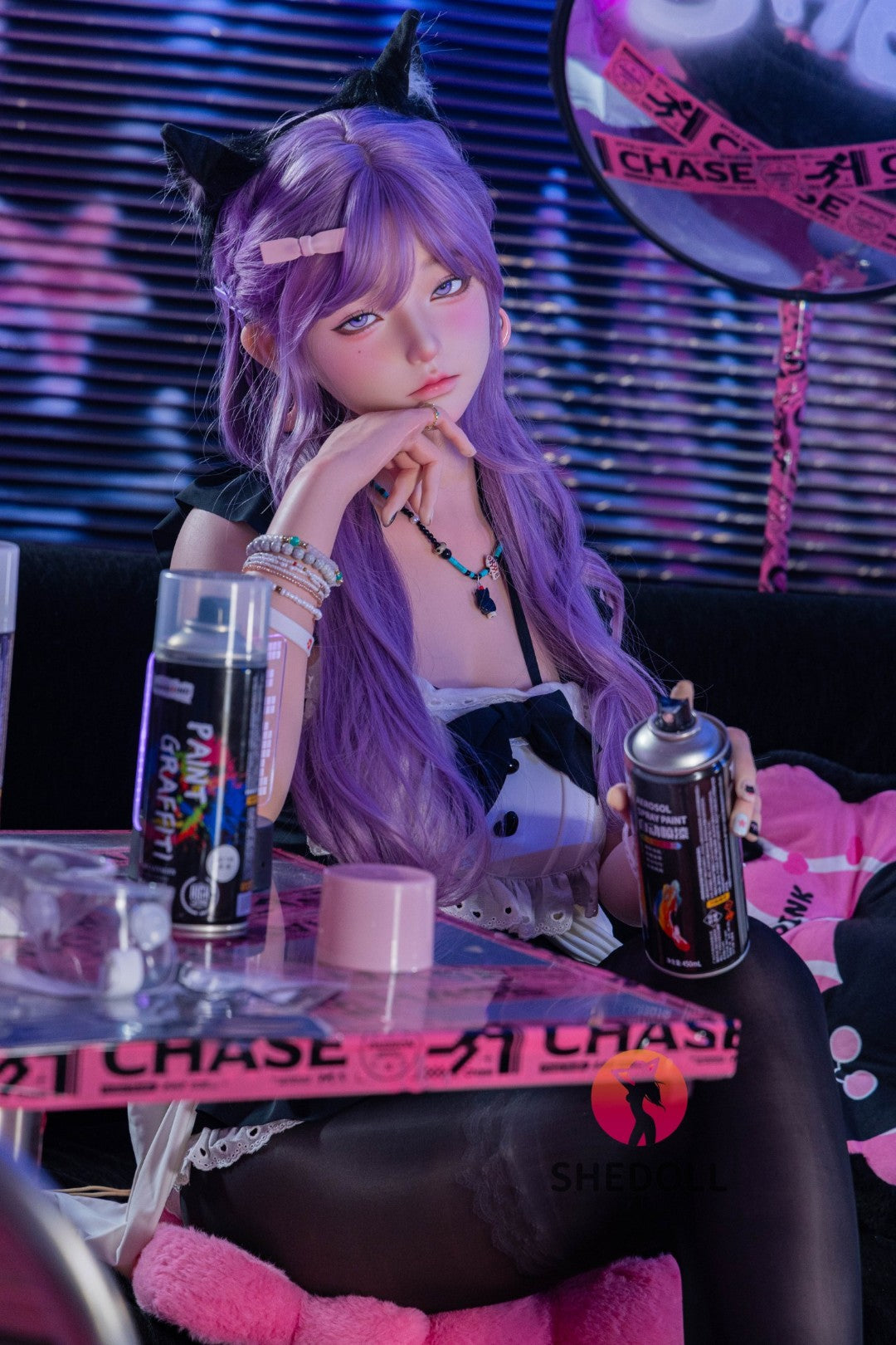 Jasmine sexdukke (SHEDOLL 168 cm D-cup #SH180 2.0 silikon)