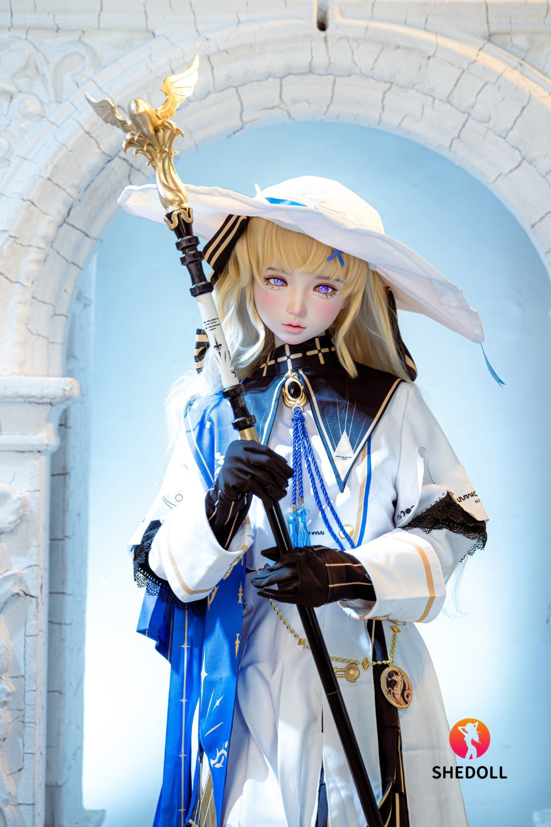 Phoebe sexdukke (SHEDOLL 152 cm A-cup #SH189 2.0 TPE+silikon)