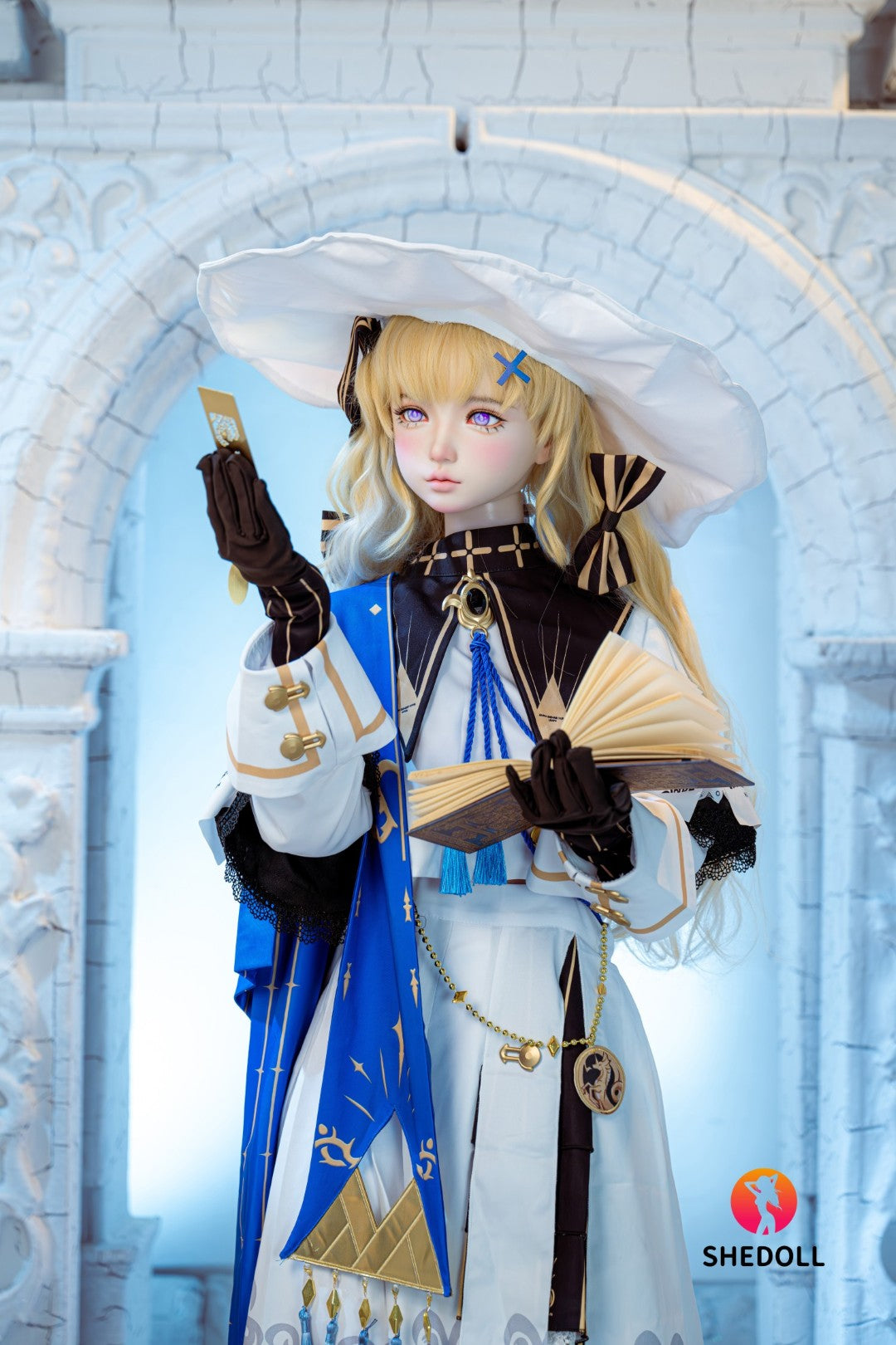 Phoebe sexdukke (SHEDOLL 152 cm A-cup #SH189 2.0 TPE+silikon)