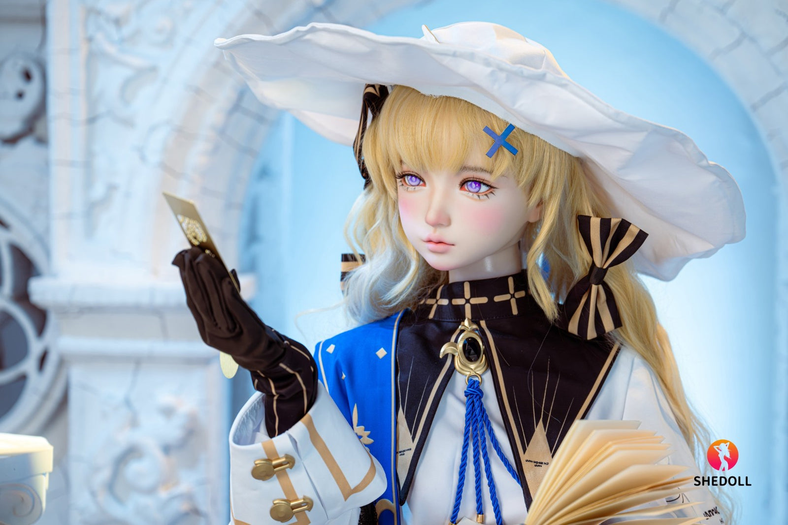 Phoebe sexdukke (SHEDOLL 152 cm A-cup #SH189 2.0 TPE+silikon)