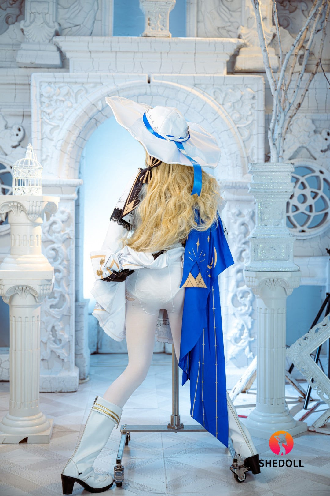 Phoebe sexdukke (SHEDOLL 152 cm A-cup #SH189 2.0 TPE+silikon)