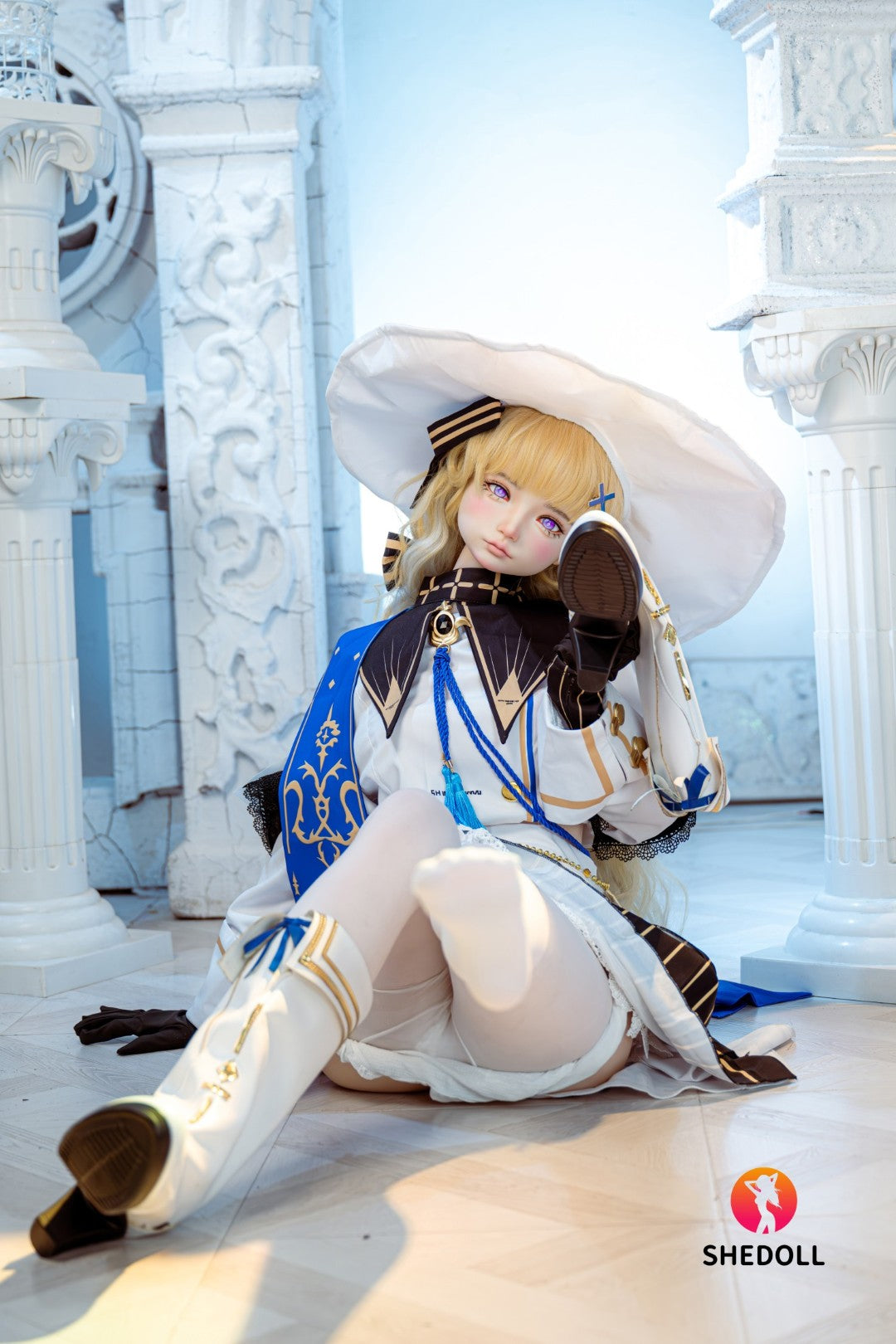 Phoebe sexdukke (SHEDOLL 152 cm A-cup #SH189 2.0 TPE+silikon)