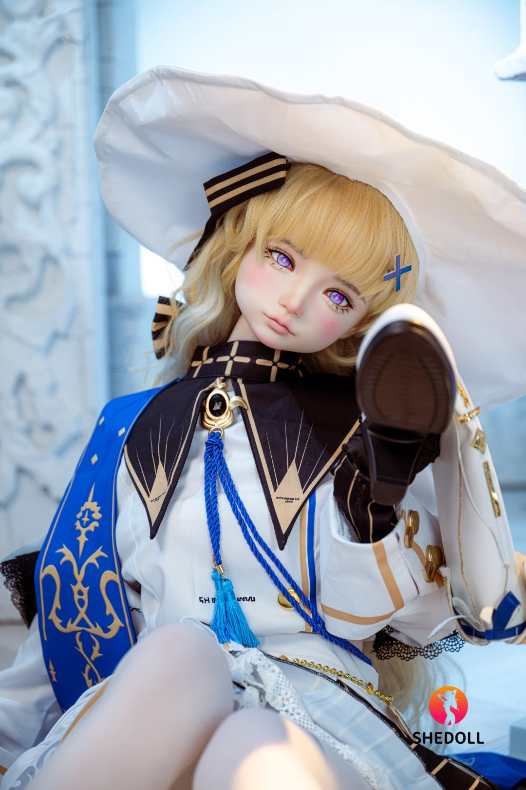 Phoebe sexdukke (SHEDOLL 152 cm A-cup #SH189 2.0 TPE+silikon)