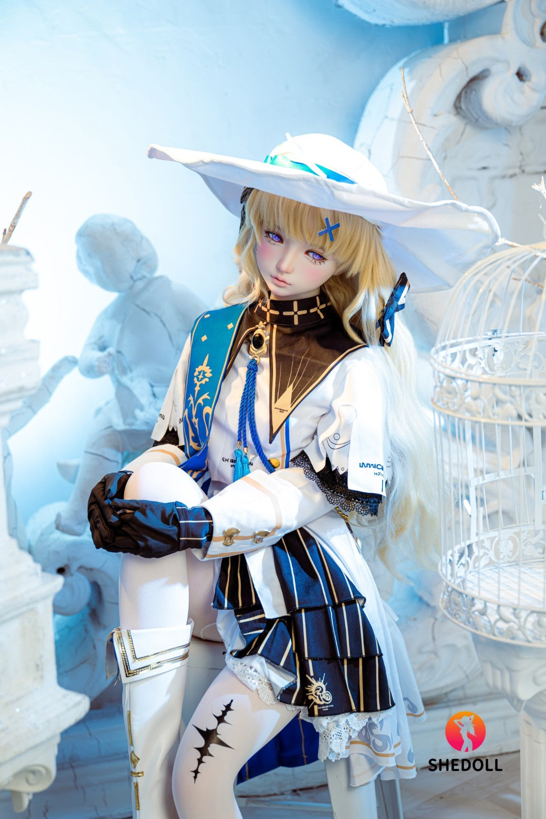 Phoebe sexdukke (SHEDOLL 152 cm A-cup #SH189 2.0 TPE+silikon)