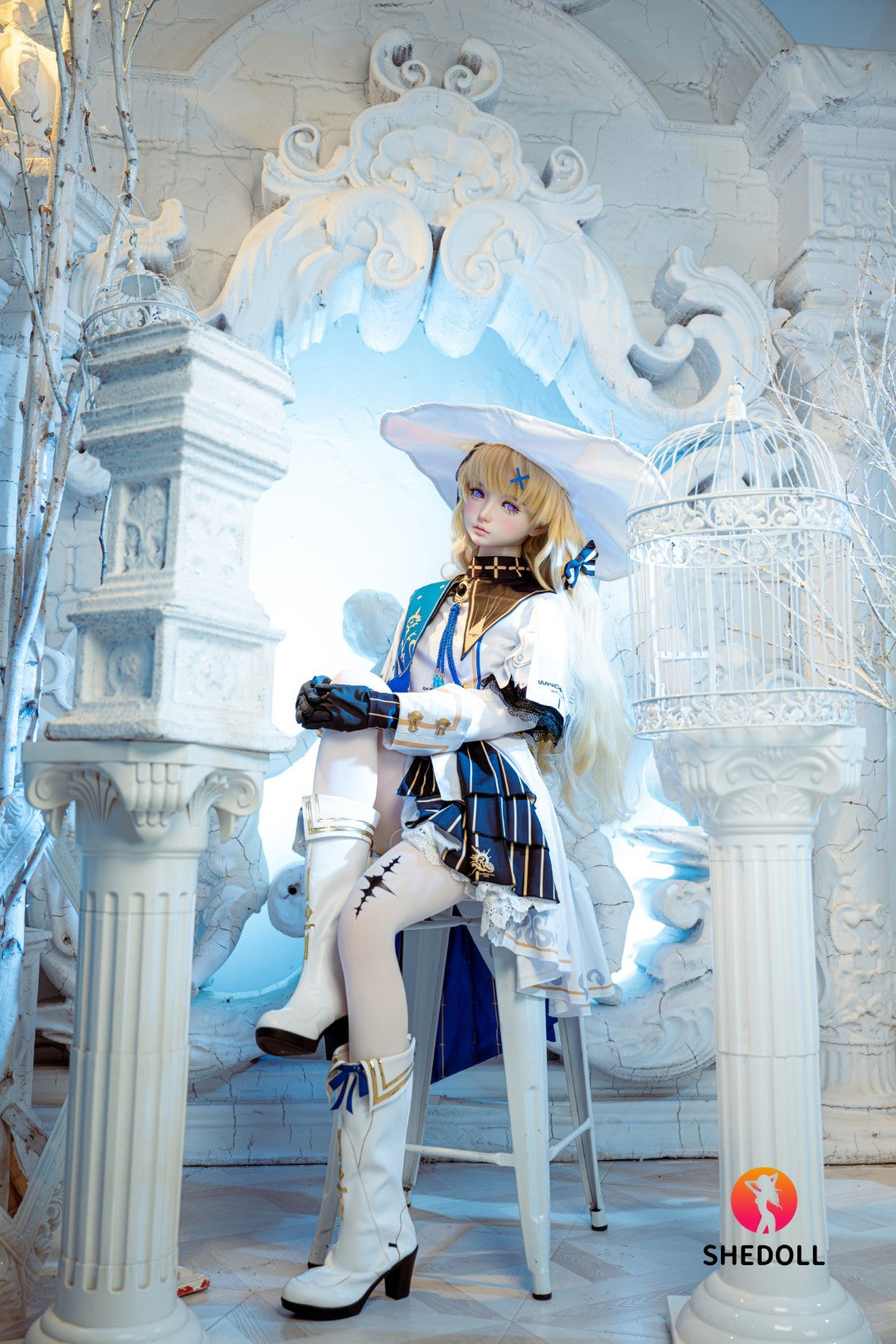 Phoebe sexdukke (SHEDOLL 152 cm A-cup #SH189 2.0 TPE+silikon)