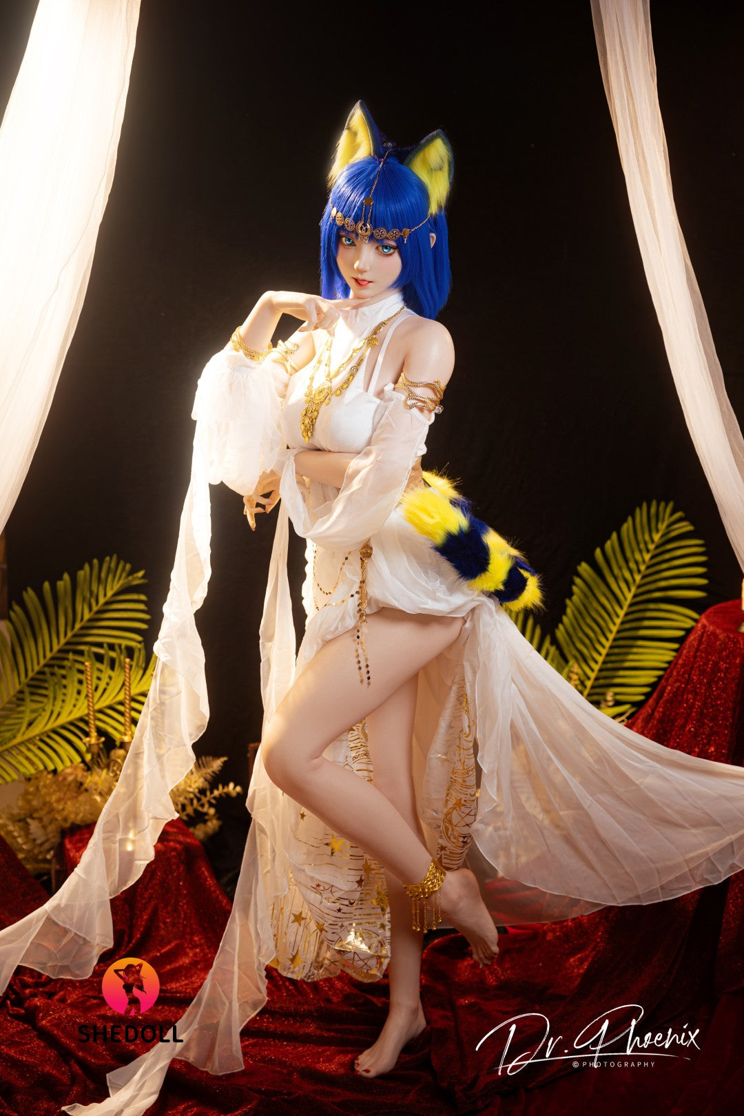 Ankha sexdukke (SHEDOLL 168cm d-cup #SH192 2.0 silikon)