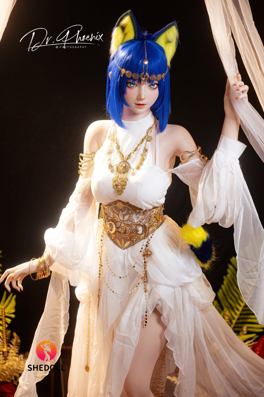 Ankha sexdukke (SHEDOLL 168cm d-cup #SH192 2.0 silikon)