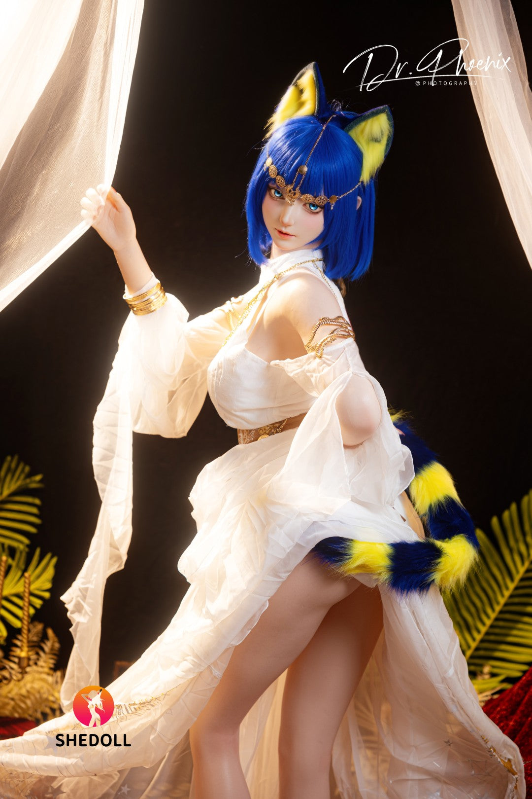 Ankha sexdukke (SHEDOLL 168 cm D-cup #SH192 2.0 silikon)