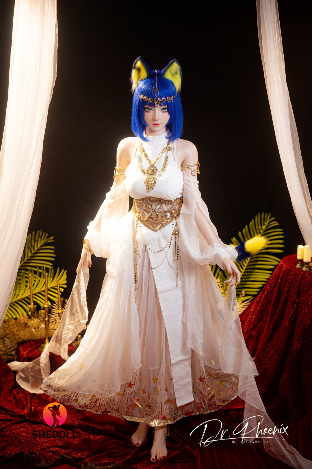 Ankha sexdukke (SHEDOLL 168 cm D-cup #SH192 2.0 silikon)