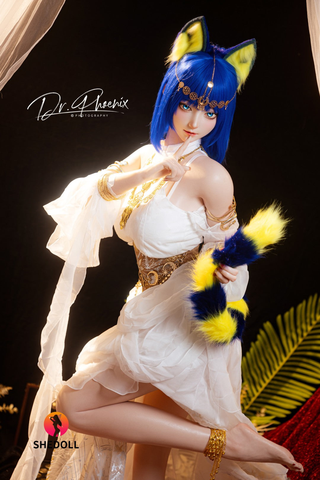 Ankha sexdukke (SHEDOLL 168 cm D-cup #SH192 2.0 silikon)