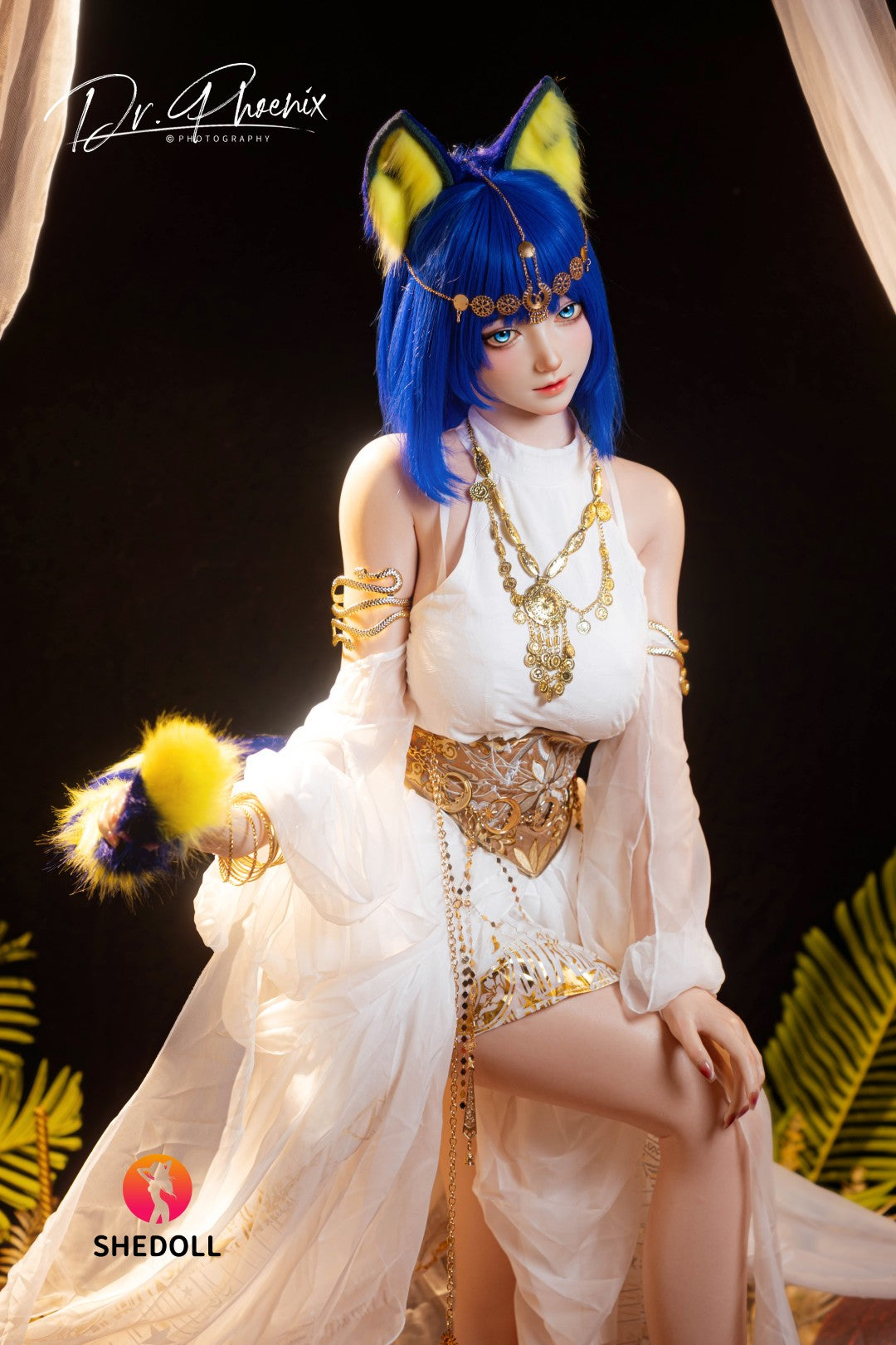 Ankha sexdukke (SHEDOLL 168 cm D-cup #SH192 2.0 silikon)