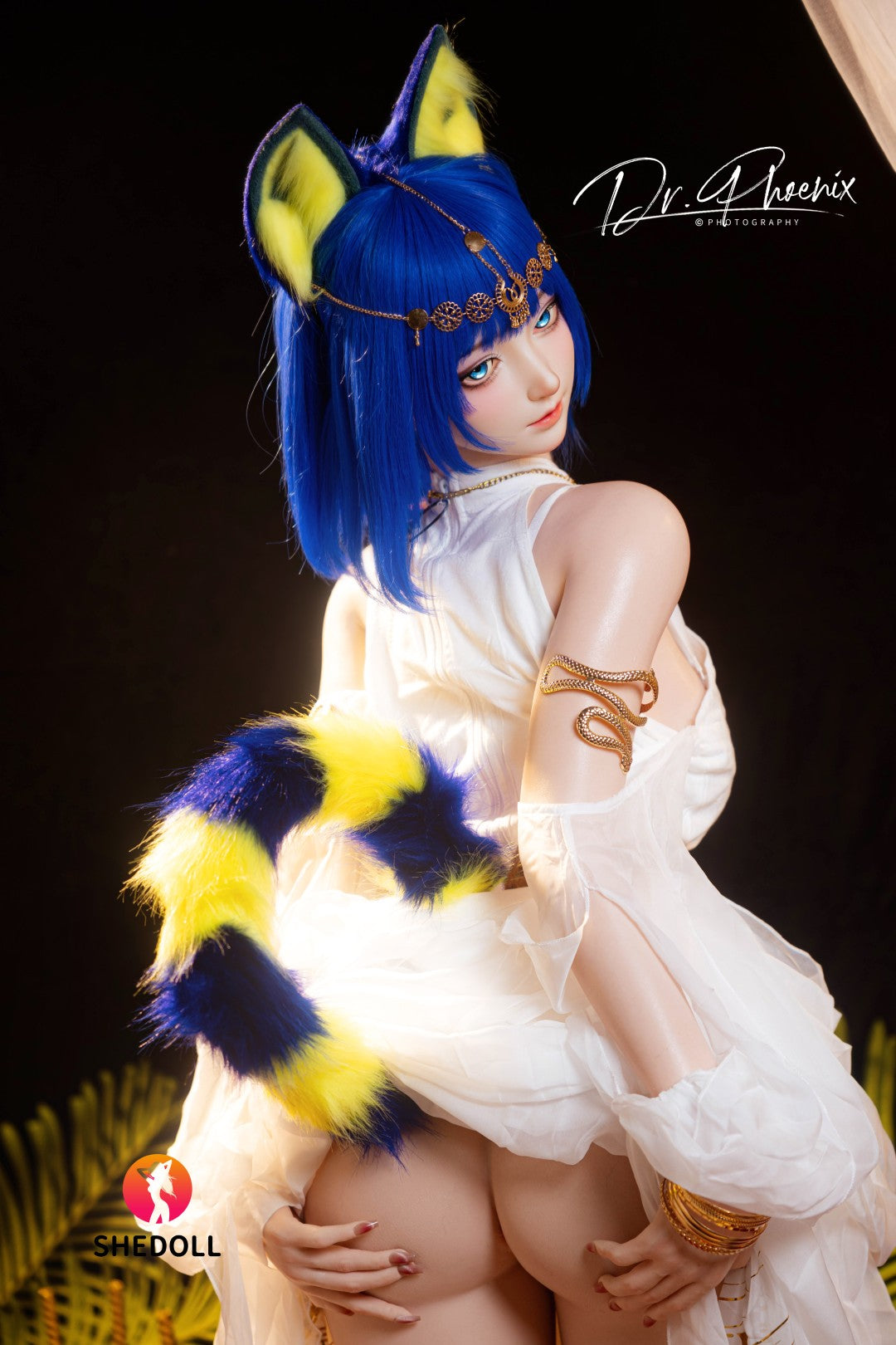 Ankha sexdukke (SHEDOLL 168 cm D-cup #SH192 2.0 silikon)