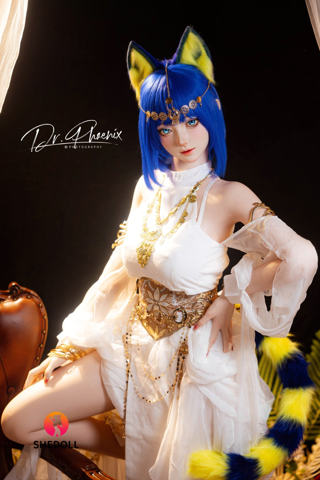 Ankha sexdukke (SHEDOLL 168 cm D-cup #SH192 2.0 silikon)
