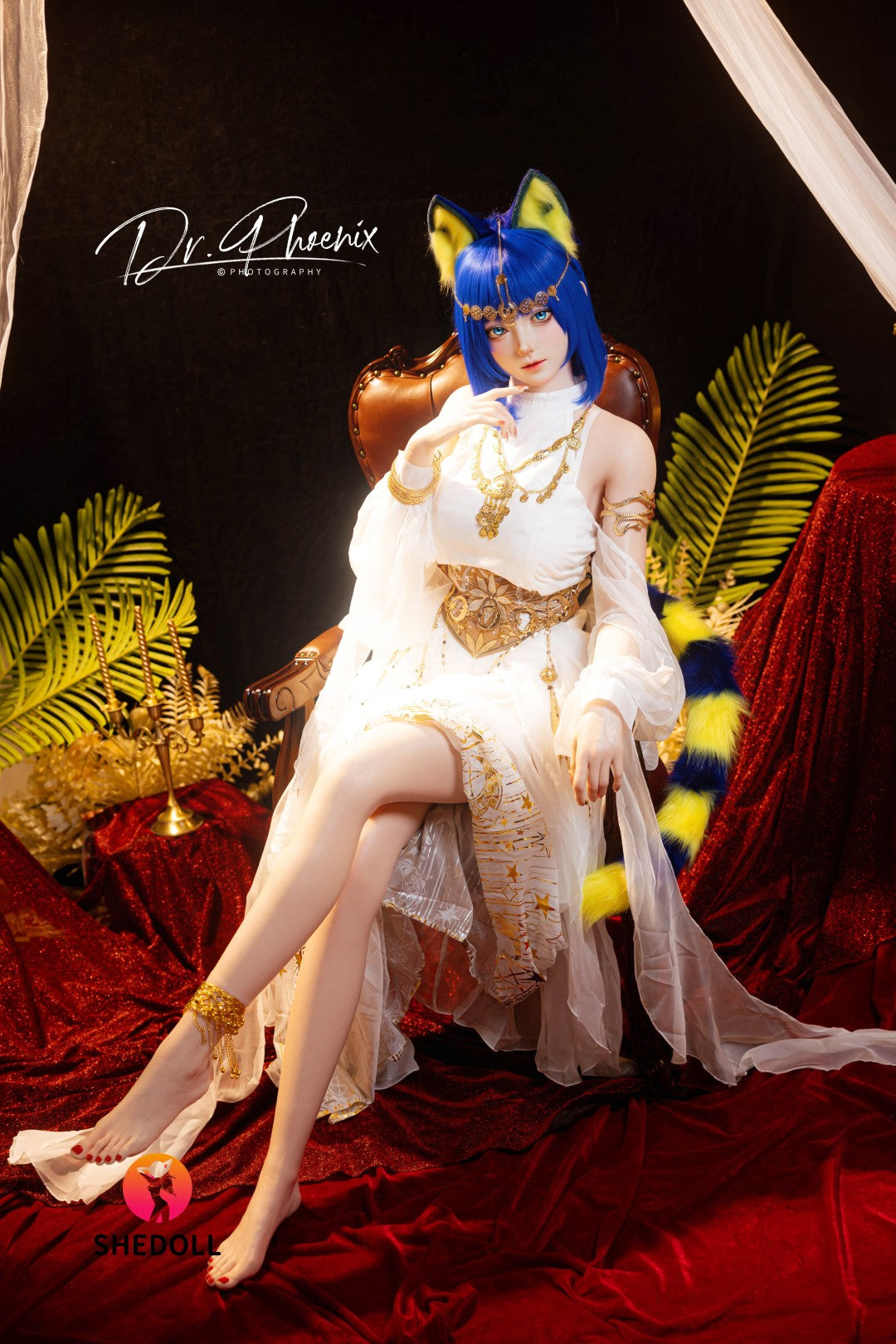Ankha sexdukke (SHEDOLL 168 cm D-cup #SH192 2.0 silikon)