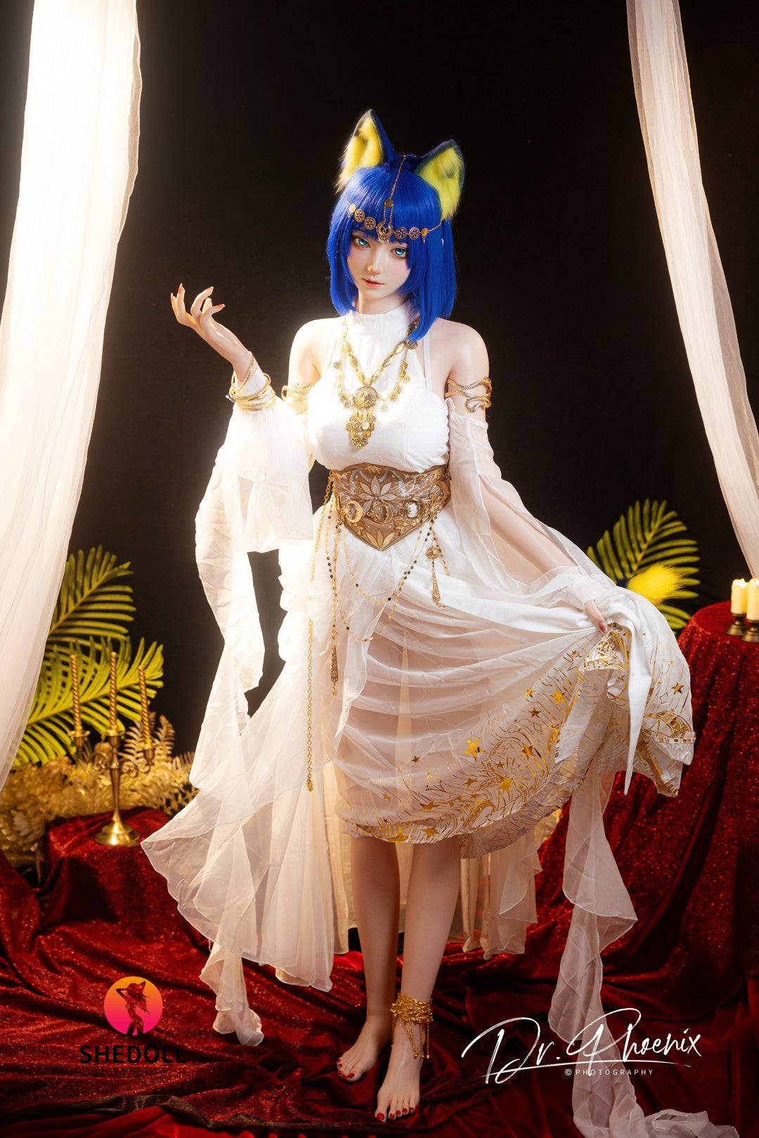 Ankha sexdukke (SHEDOLL 168 cm D-cup #SH192 2.0 silikon)