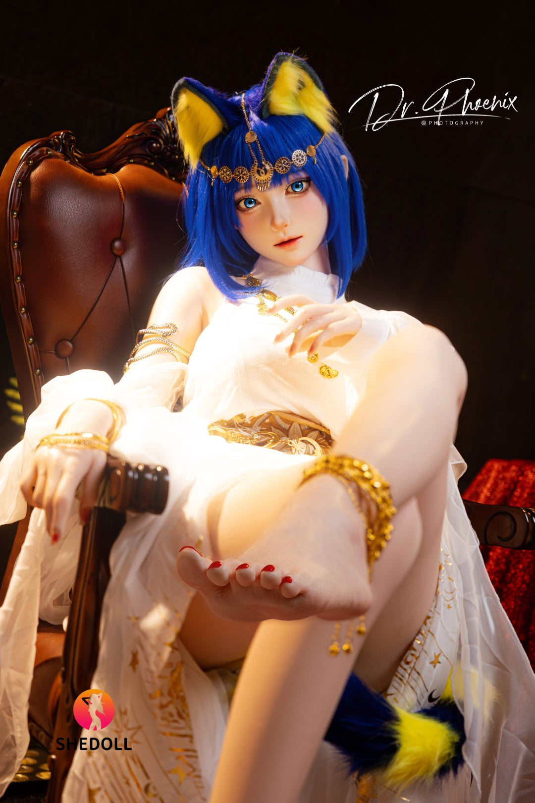 Ankha sexdukke (SHEDOLL 168 cm D-cup #SH192 2.0 silikon)