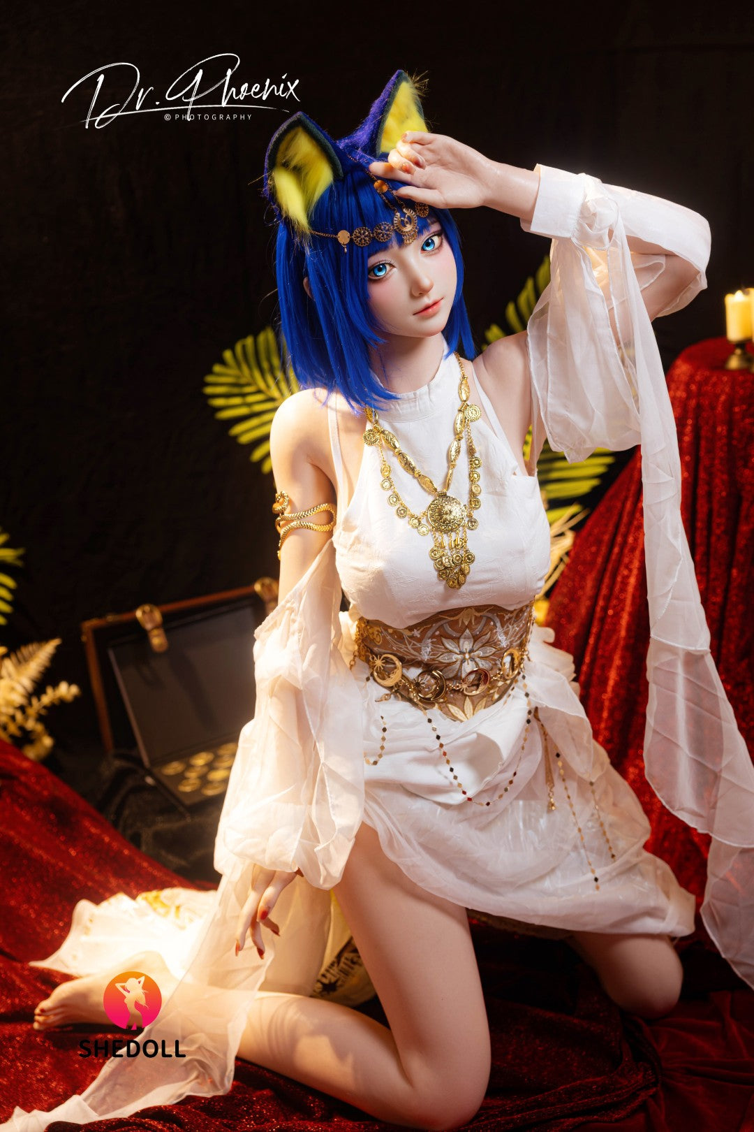 Ankha sexdukke (SHEDOLL 168 cm D-cup #SH192 2.0 silikon)