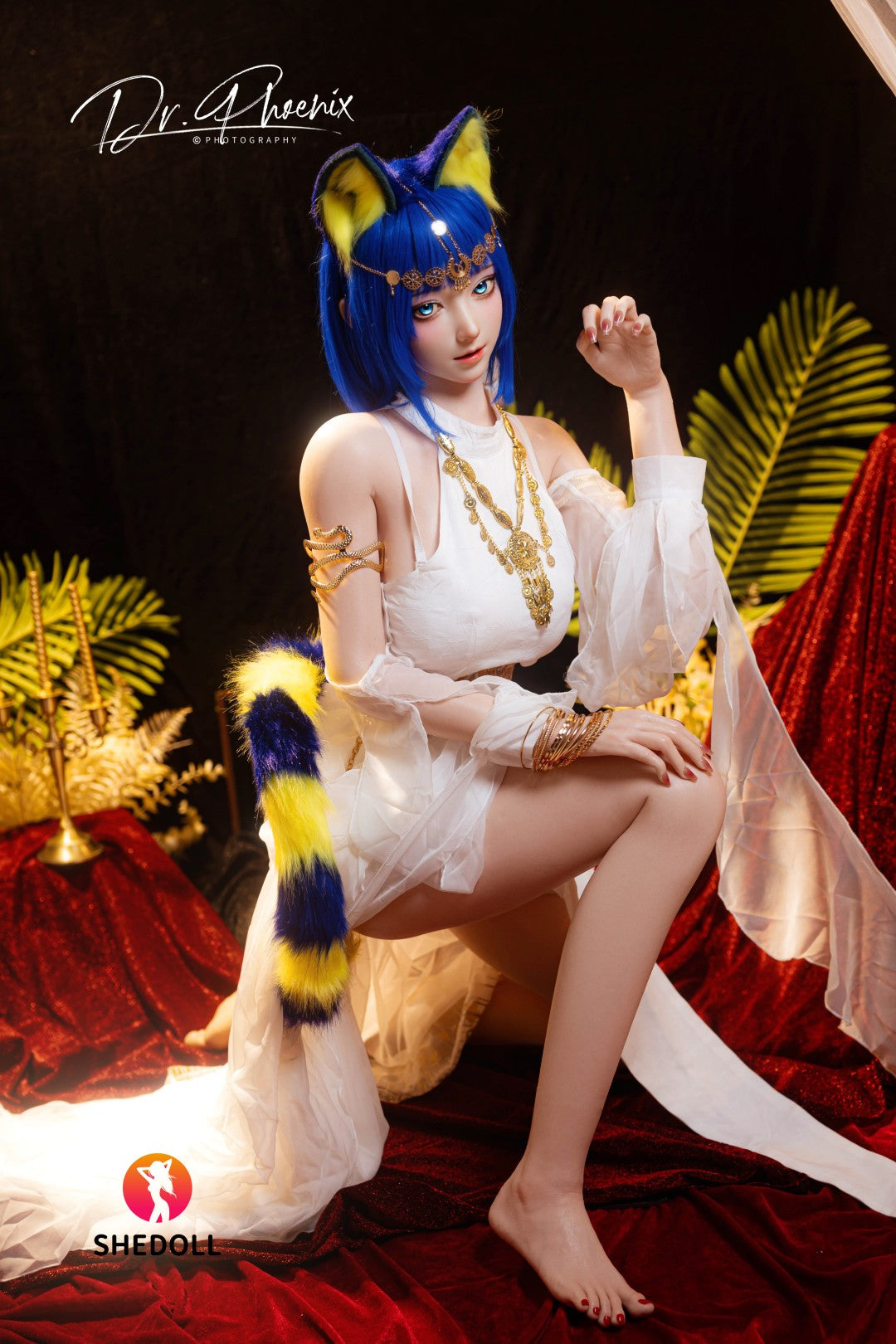 Ankha sexdukke (SHEDOLL 168 cm D-cup #SH192 2.0 silikon)