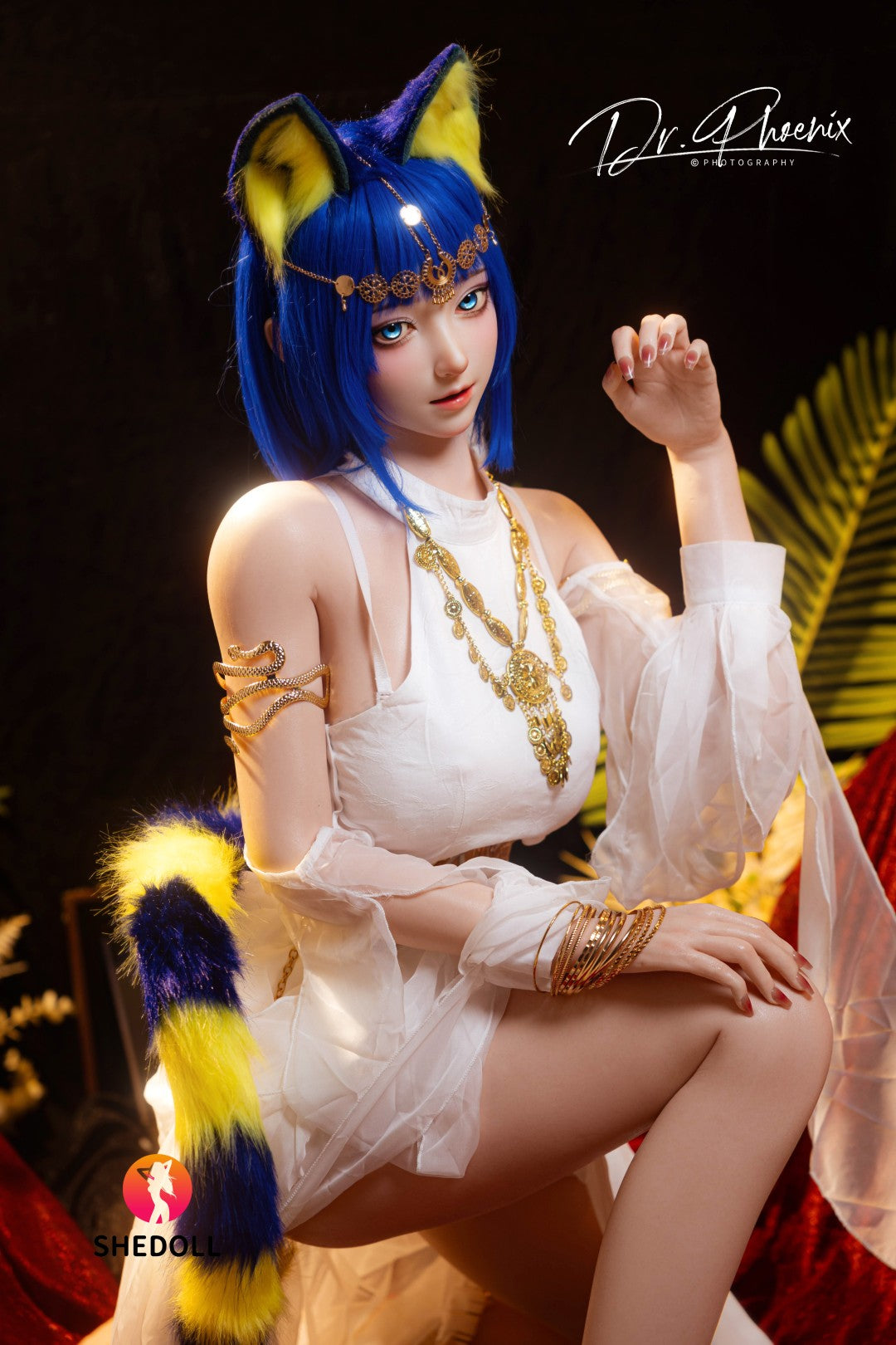 Ankha sexdukke (SHEDOLL 168 cm D-cup #SH192 2.0 silikon)