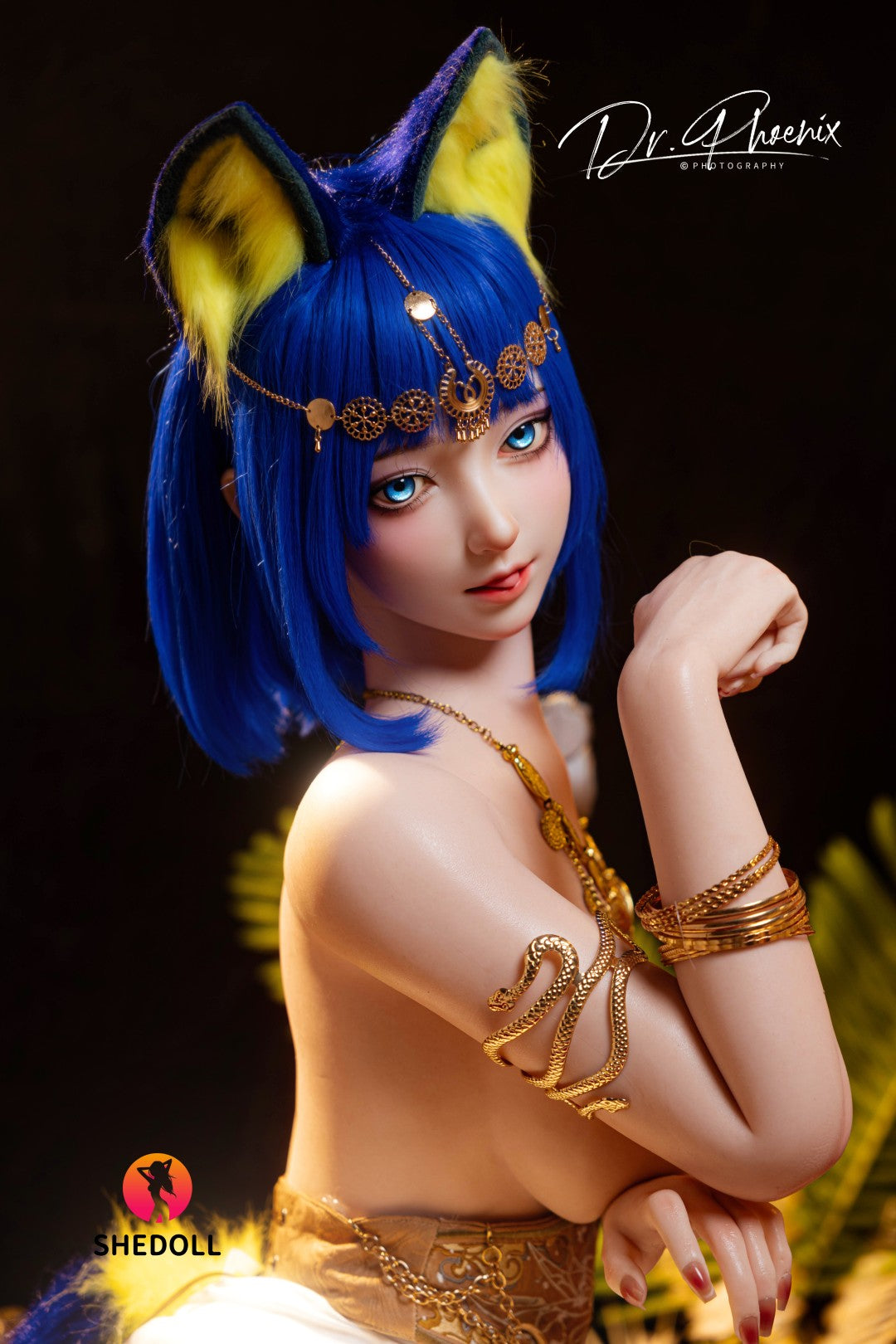 Ankha sexdukke (SHEDOLL 168 cm D-cup #SH192 2.0 silikon)