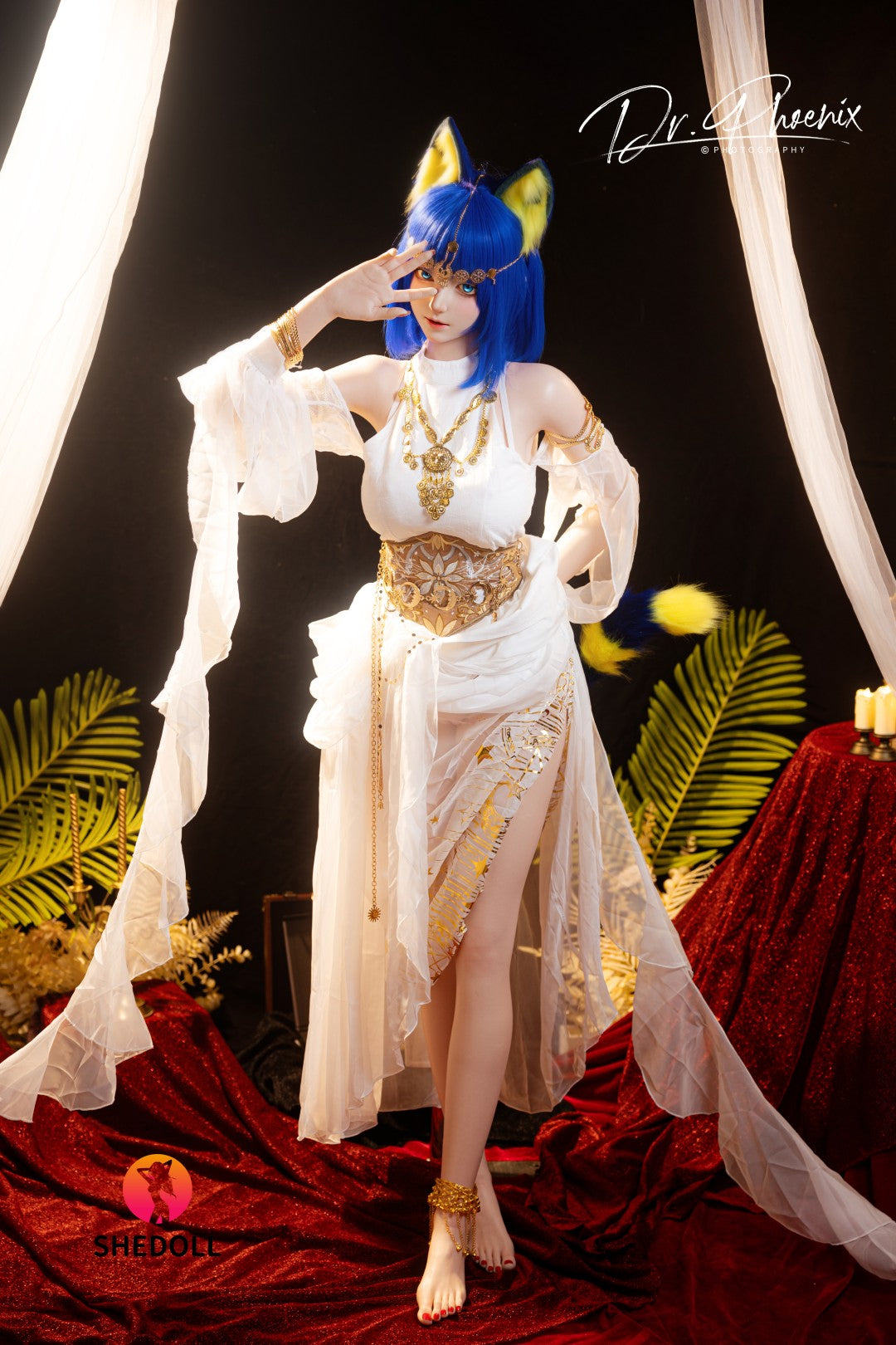 Ankha sexdukke (SHEDOLL 168 cm D-cup #SH192 2.0 silikon)