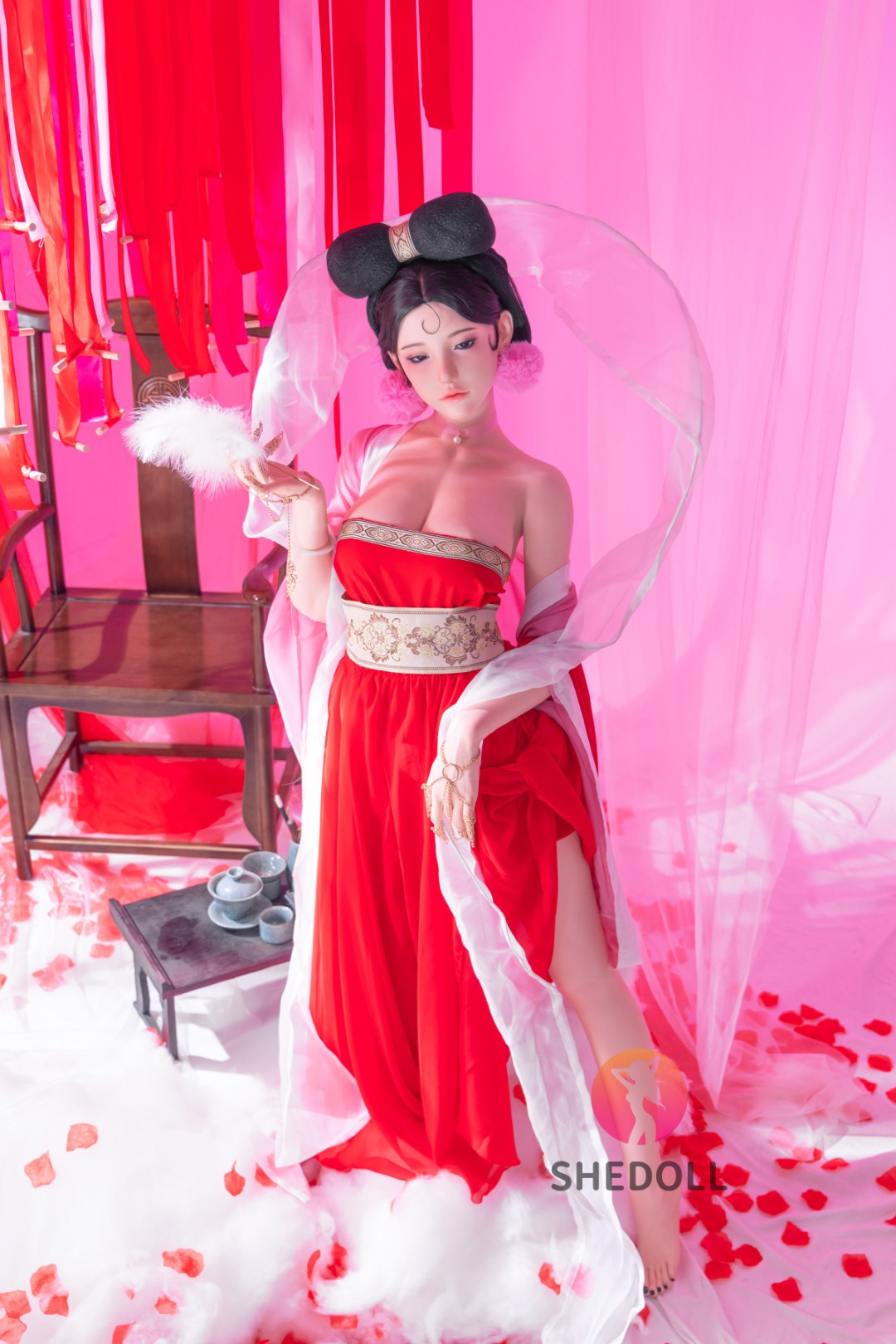 Vesper sexdukke (SHEDOLL 168 cm D-cup #SH193 2.0 silikon)