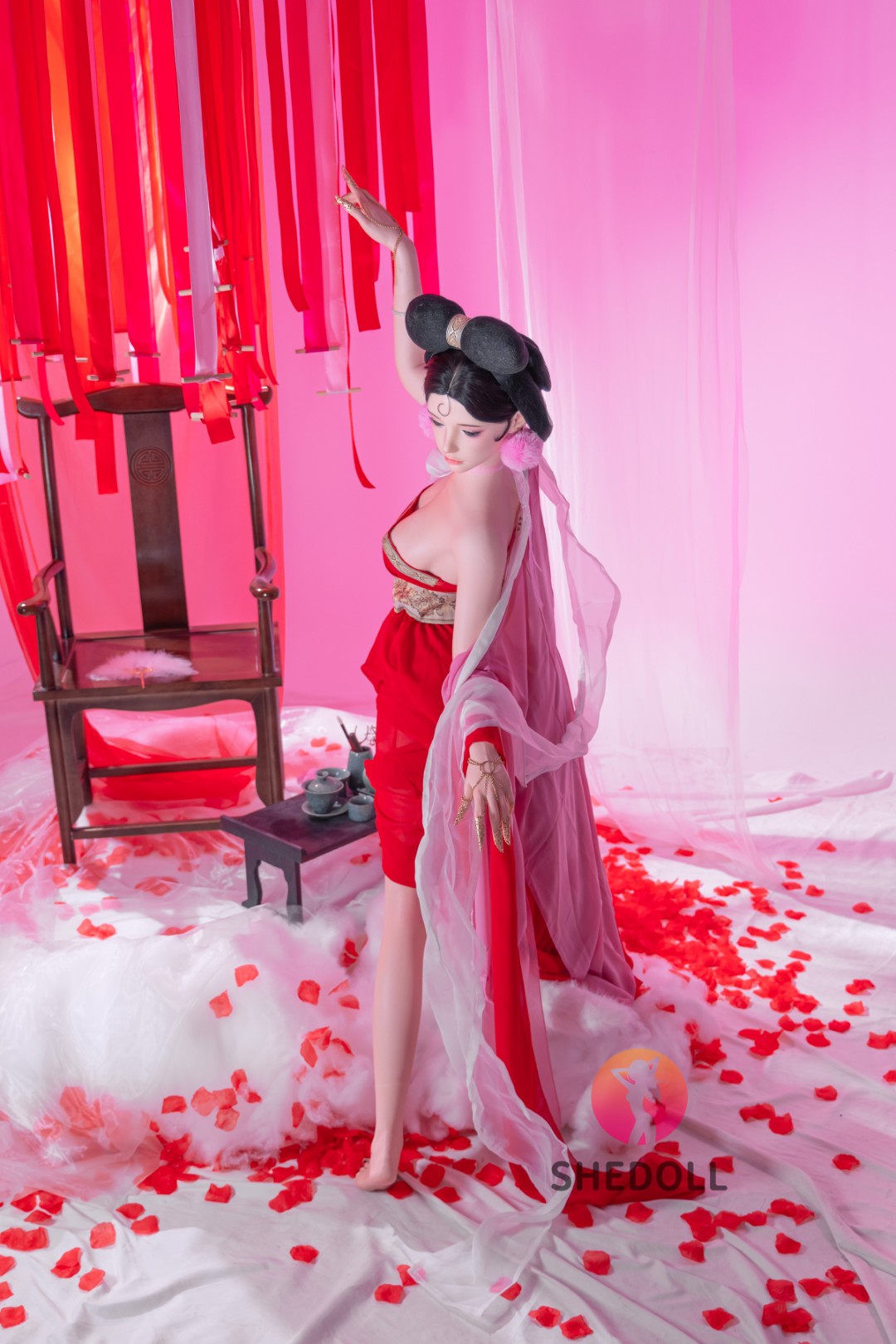 Vesper sexdukke (SHEDOLL 168 cm D-cup #SH193 2.0 silikon)