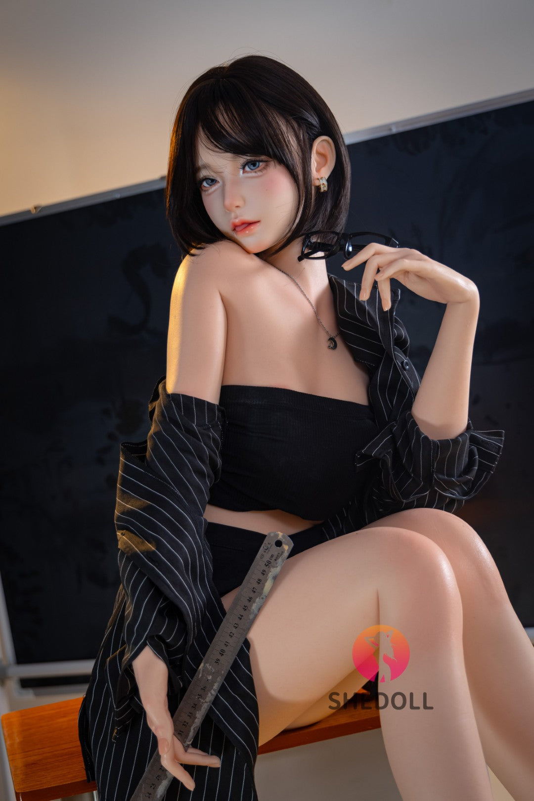 Lina sexdukke (SHEDOLL 152cm a-cup #SH200 2.0 silikon)