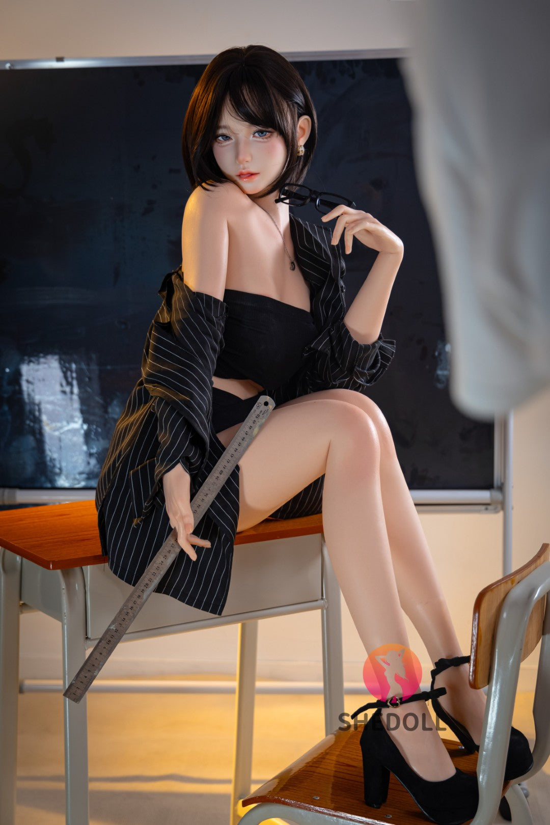 Lina sexdukke (SHEDOLL 152cm a-cup #SH200 2.0 silikon)