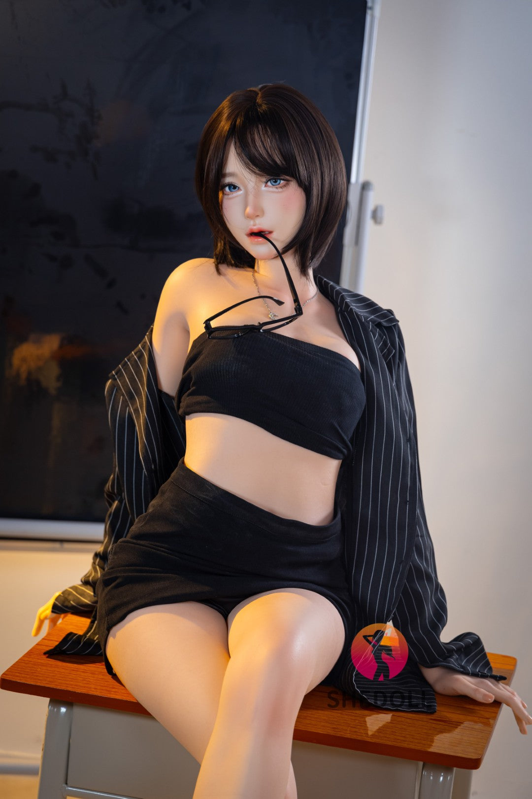 Lina sexdukke (SHEDOLL 152 cm A-cup #SH200 2.0 silikon)