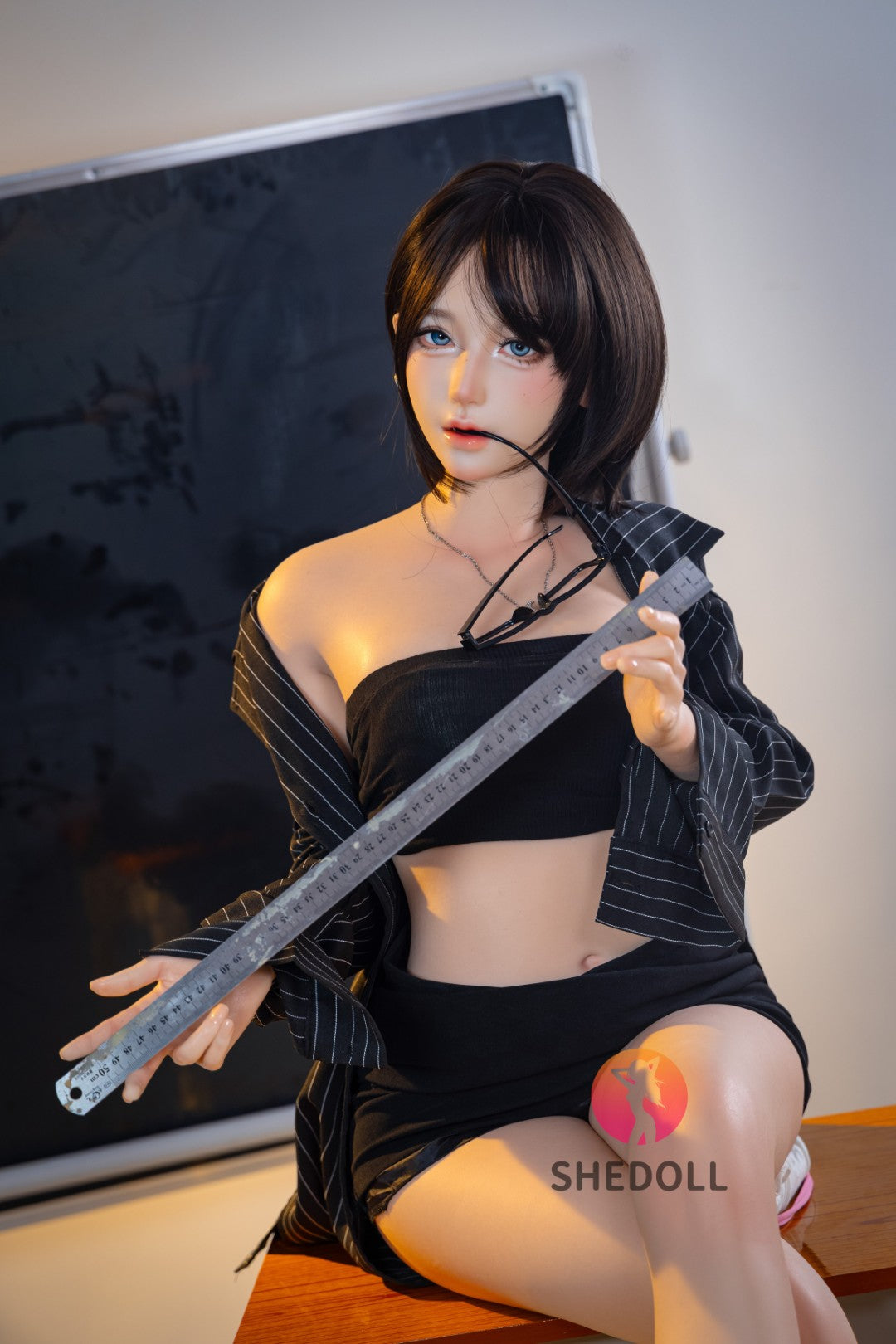 Lina sexdukke (SHEDOLL 152 cm A-cup #SH200 2.0 silikon)
