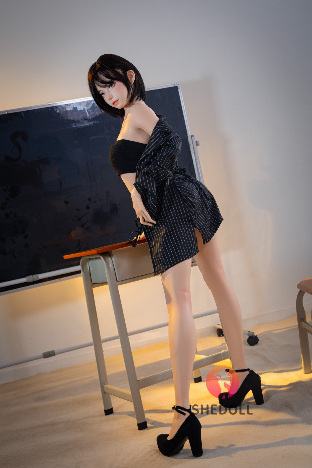 Lina sexdukke (SHEDOLL 152cm a-cup #SH200 2.0 silikon)