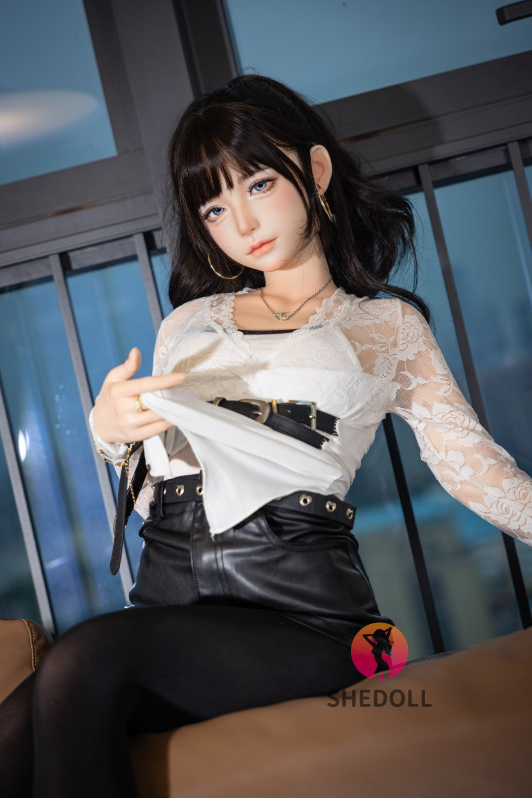 Lina sexdukke (SHEDOLL 152cm a-cup #SH202 2.0 silikon)