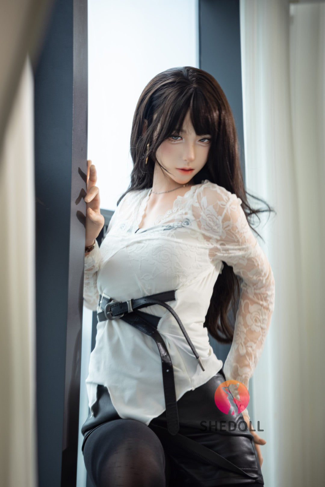 Lina sexdukke (SHEDOLL 152cm a-cup #SH202 2.0 silikon)