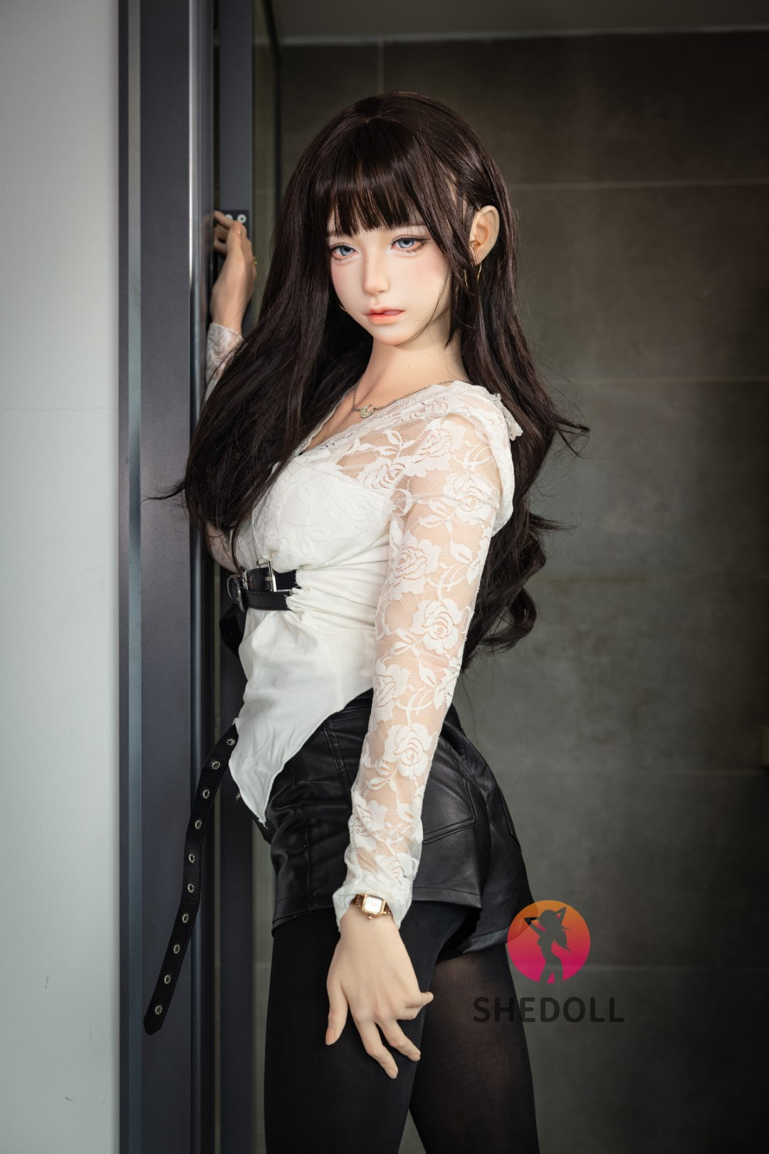 Lina sexdukke (SHEDOLL 152 cm A-cup #SH202 2.0 silikon)