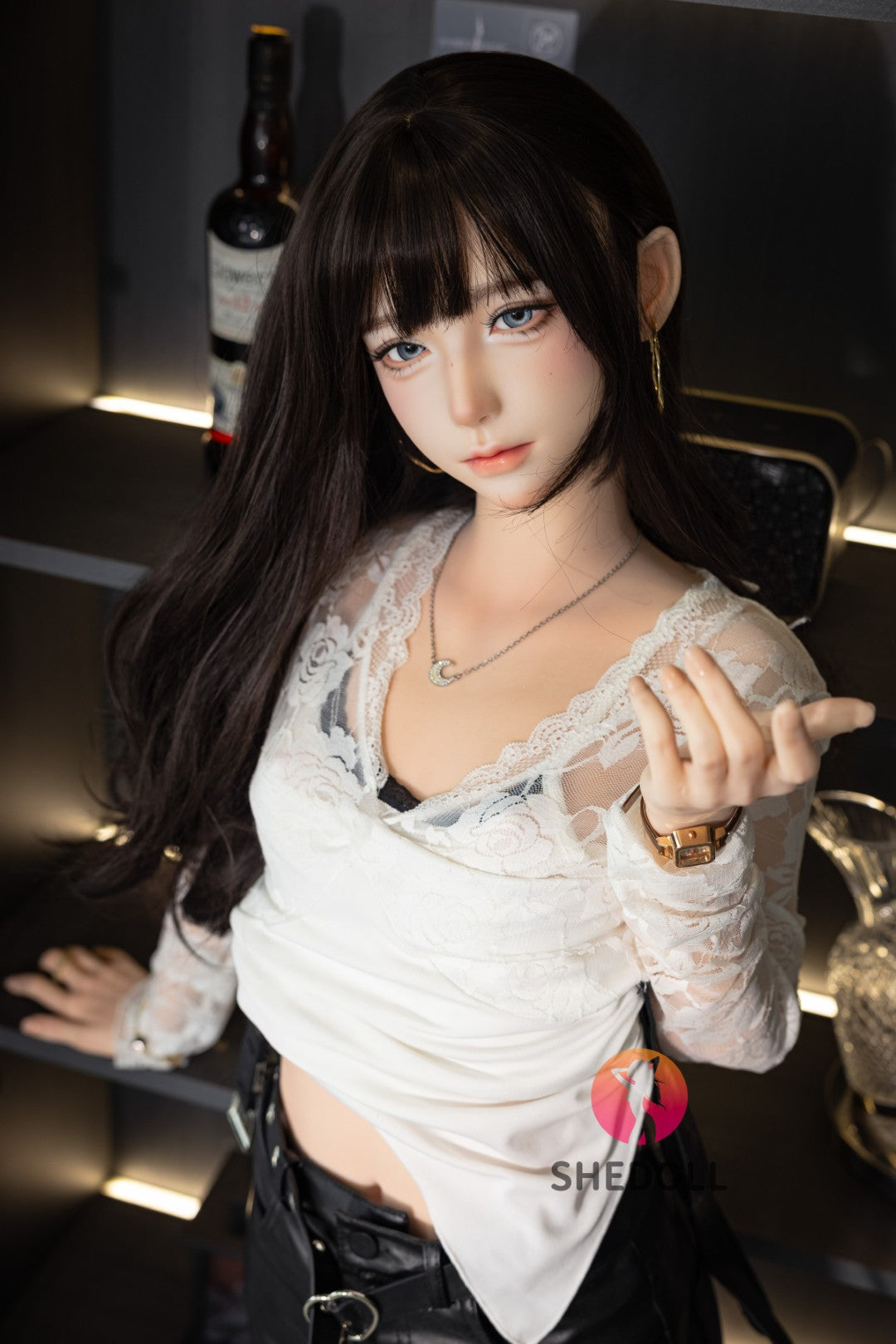 Lina sexdukke (SHEDOLL 152cm a-cup #SH202 2.0 silikon)