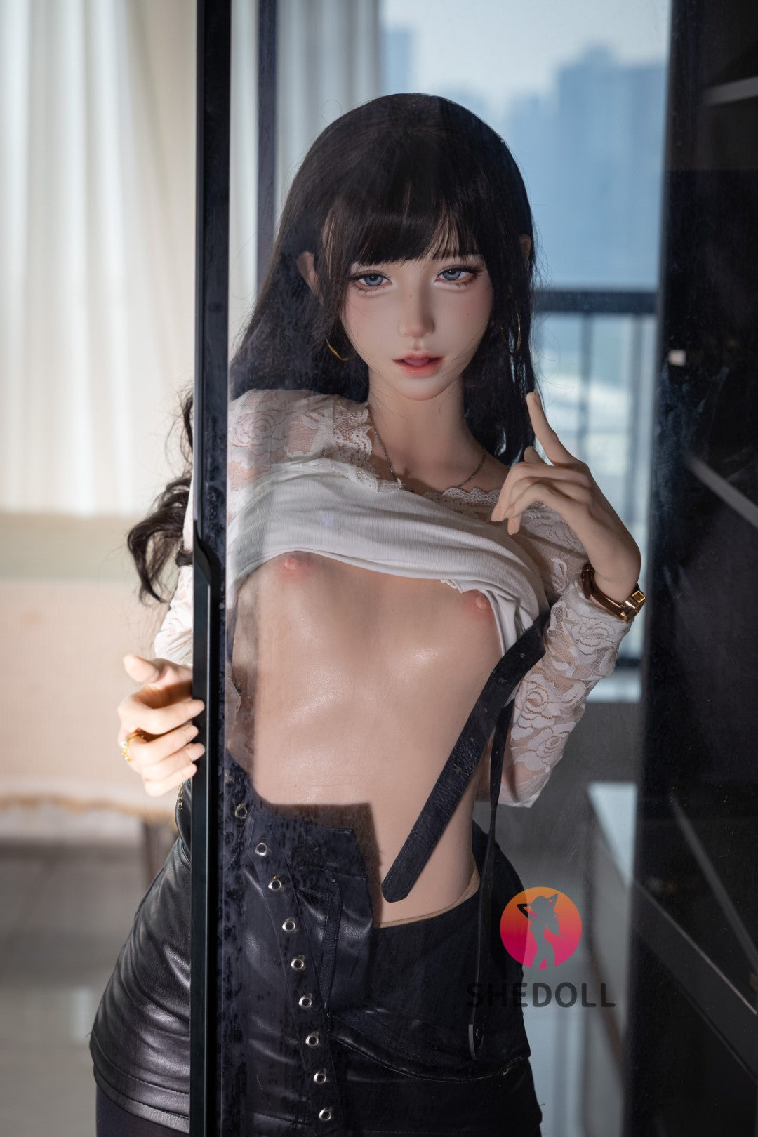 Lina sexdukke (SHEDOLL 152cm a-cup #SH202 2.0 silikon)