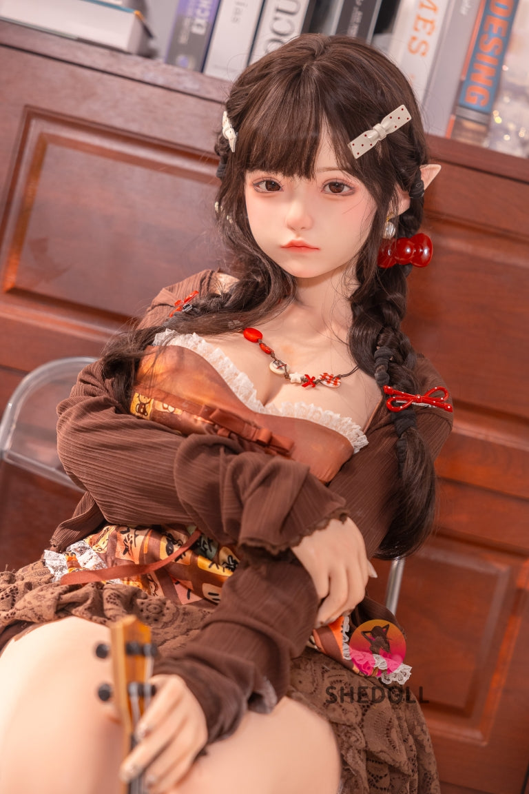 Aileen sexdukke (SHEDOLL 145 cm G-cup #SH215 Silikon)