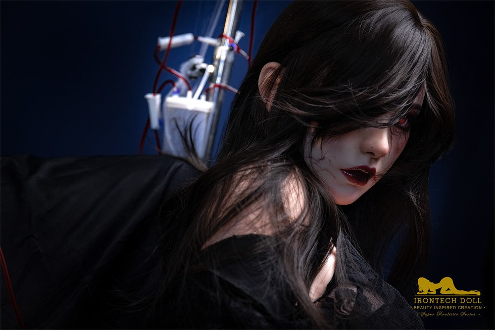 Shelly sexdukke (Irontech Doll 167cm e-cup S40 silikon)