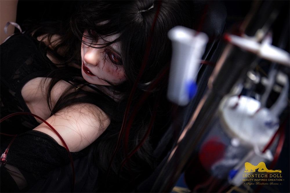 Shelly sexdukke (Irontech Doll 167cm e-cup S40 silikon)