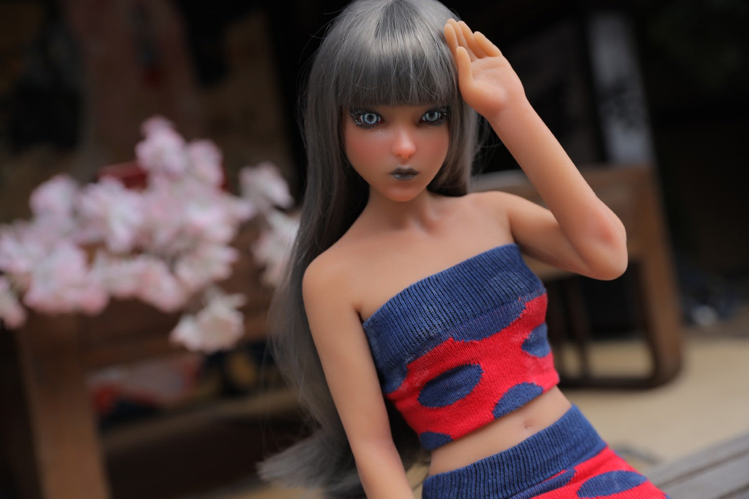 Momoko sexdukke (Climax Doll Mini 60cm B-cup silikon)