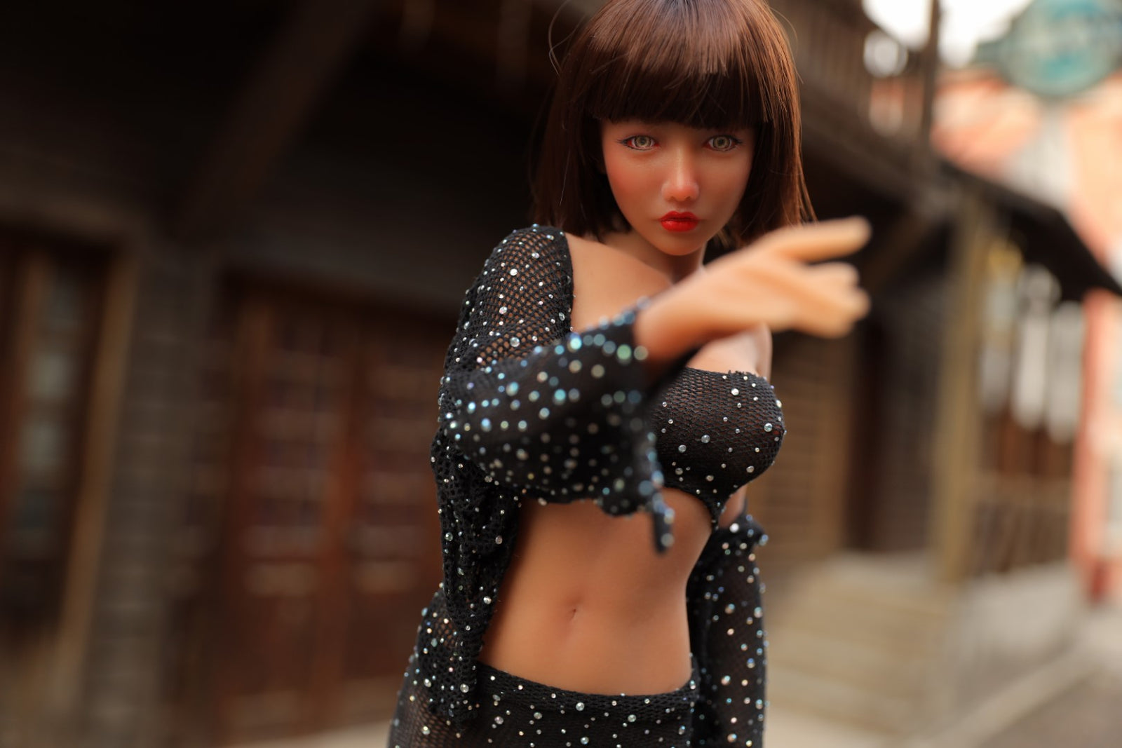 Raka sexdukke (Climax Doll Mini 60 cm C-cup silikon) EXPRESS